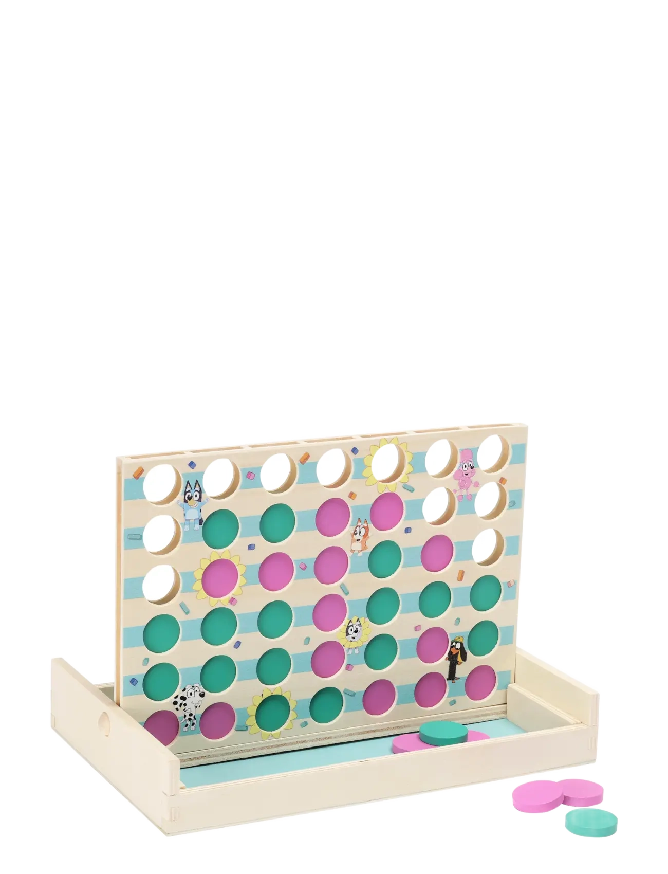 Bluey BLUEY BARNSPEL FYRA I RAD - Brädspel - MULTI / multi