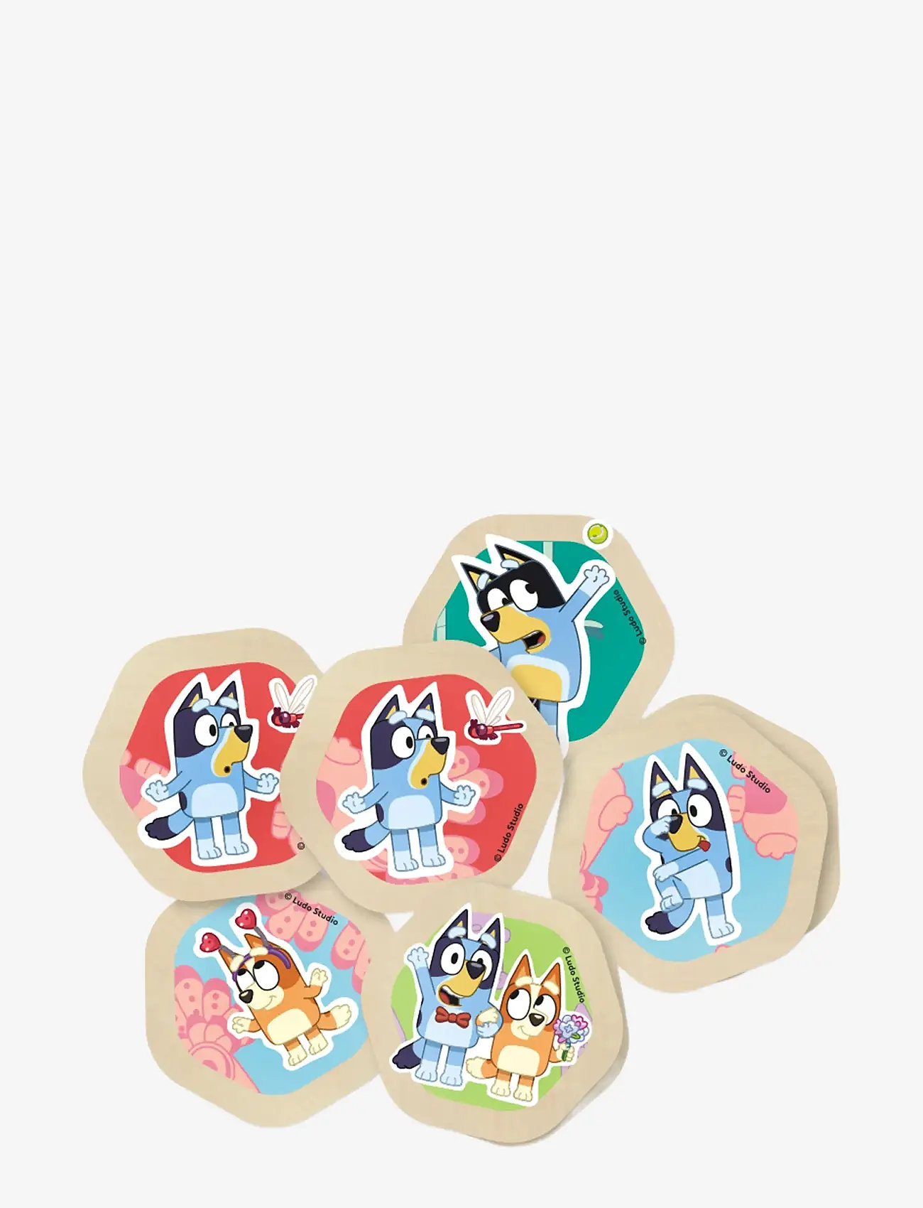 Bluey - BLUEY BARNSPEL MEMO - memo - multi - 1