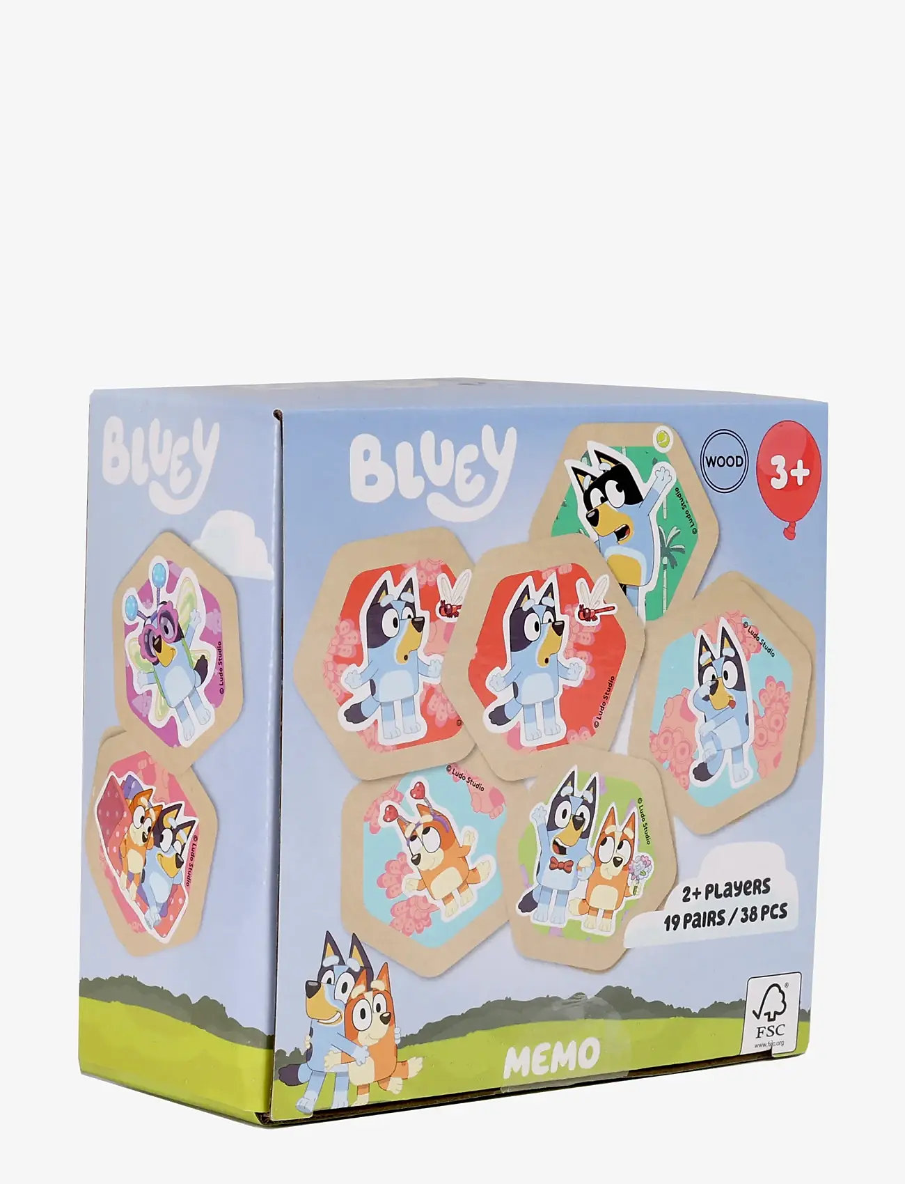 Bluey - BLUEY BARNSPEL MEMO - memo - multi - 2