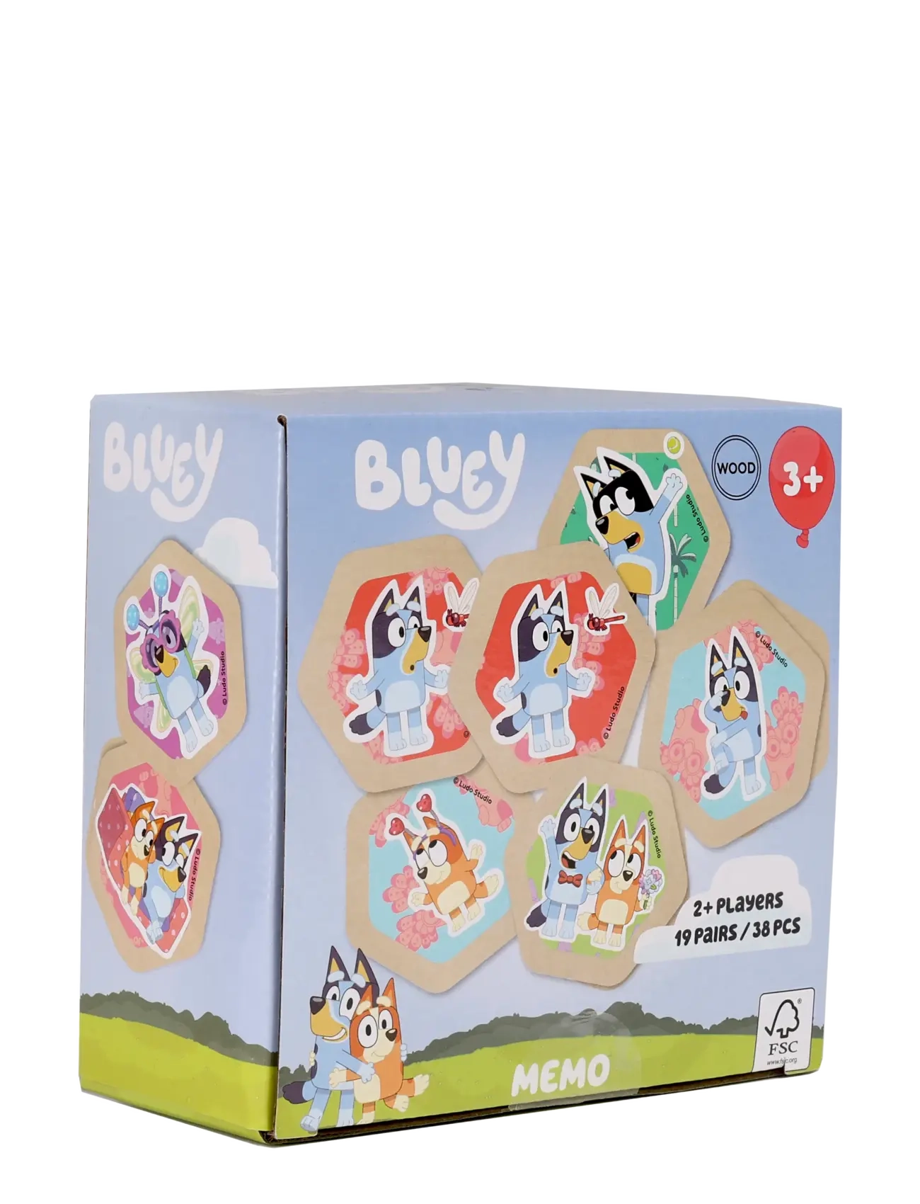 Micki Leksaker - BLUEY BARNSPEL MEMO - memory - multi - 1