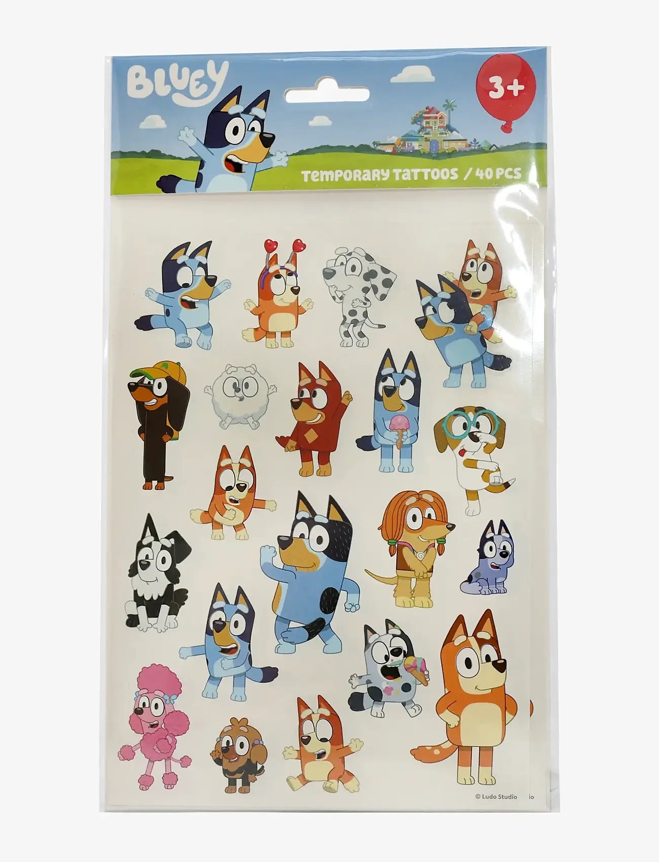 Bluey - BLUEY BARNTATUERINGAR - klistermærker - multi - 1