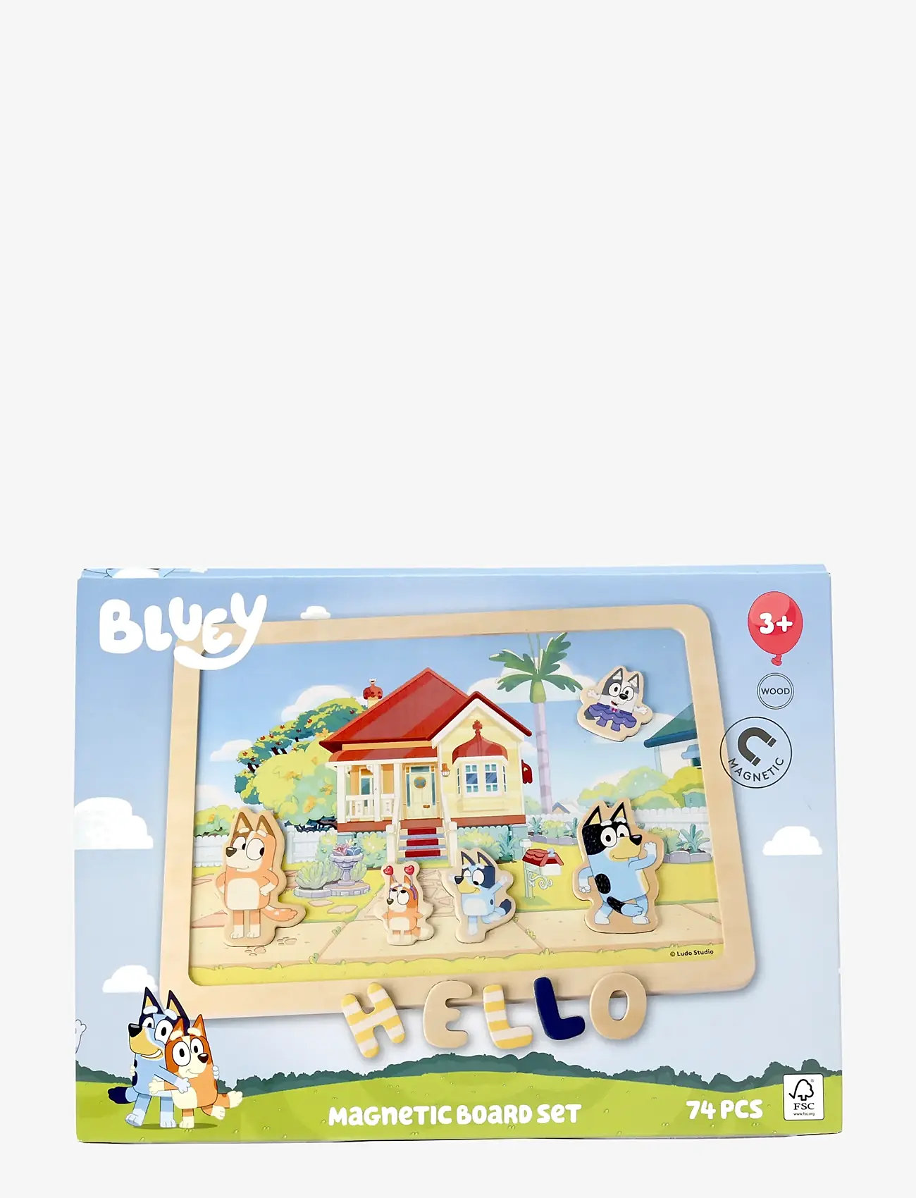 Bluey - BLUEY MAGNETIC BOARD - klistermärken - multi - 3