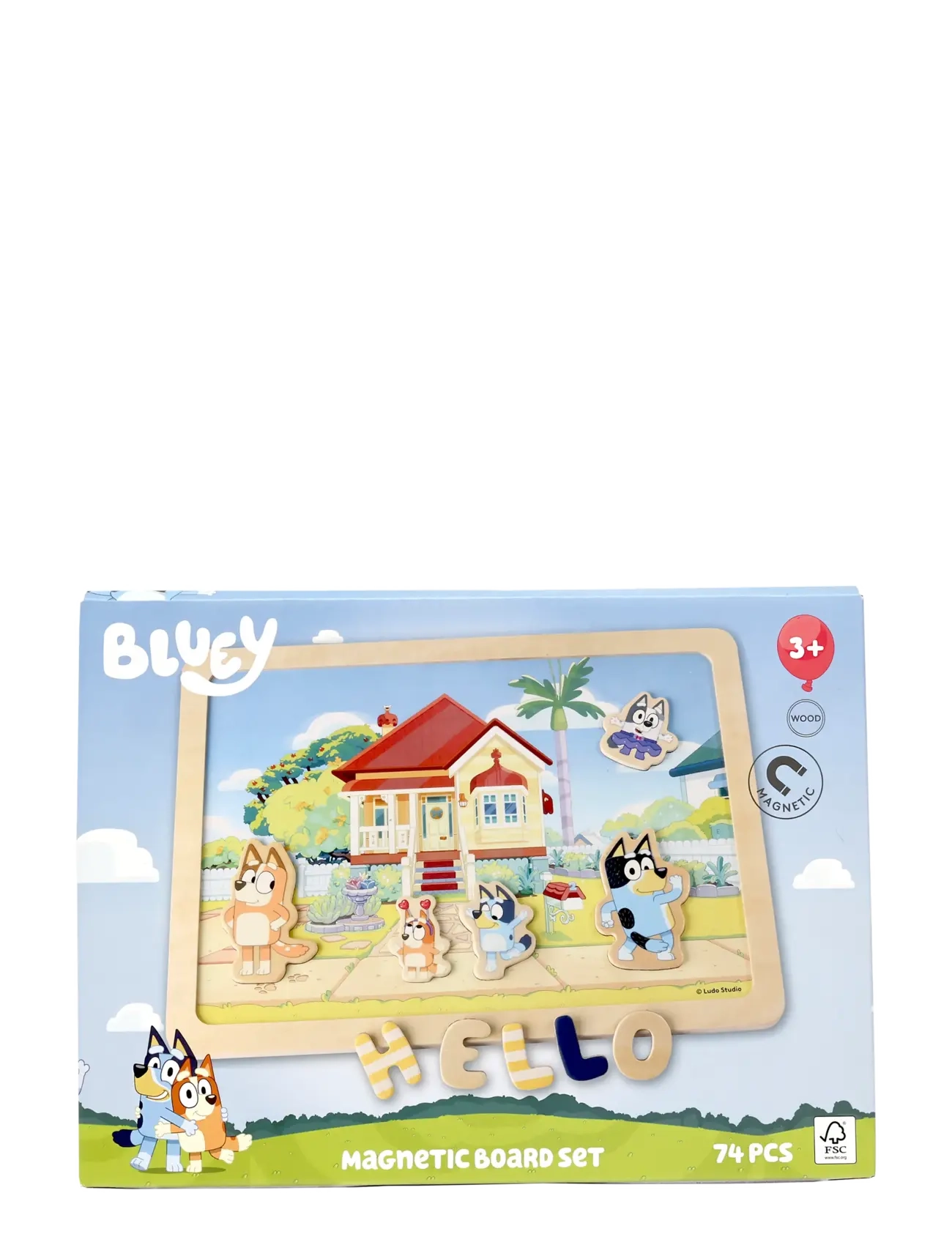Bluey - BLUEY MAGNETIC BOARD - föndur - multi - 3