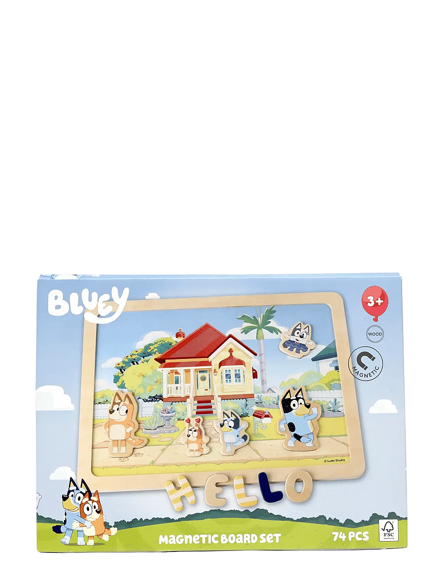 Bluey - BLUEY MAGNETIC BOARD - klistermärken - multi - 3