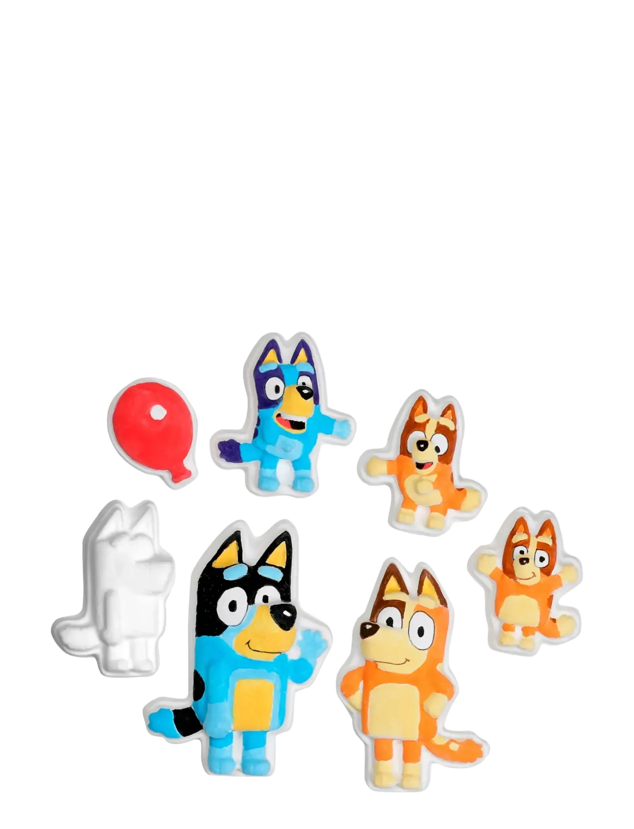 Micki Leksaker BLUEY GIPSFIGURER - Leklera - MULTI / multi