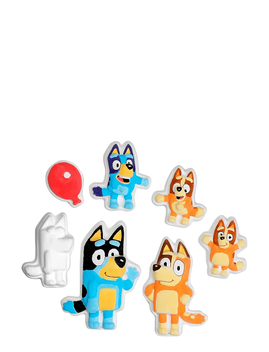 Micki Leksaker - BLUEY GIPSFIGURER - leklera - multi - 1