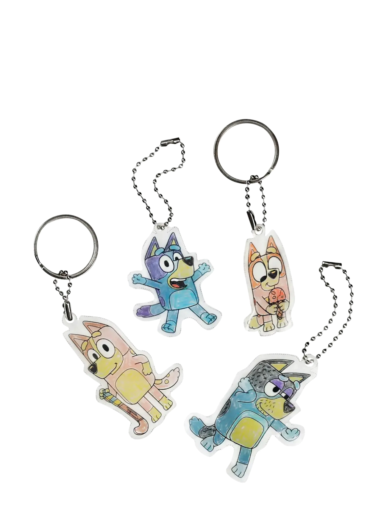 Micki Leksaker BLUEY NYCKELRING KRYMPFILM - Legetøj - MULTI / multi