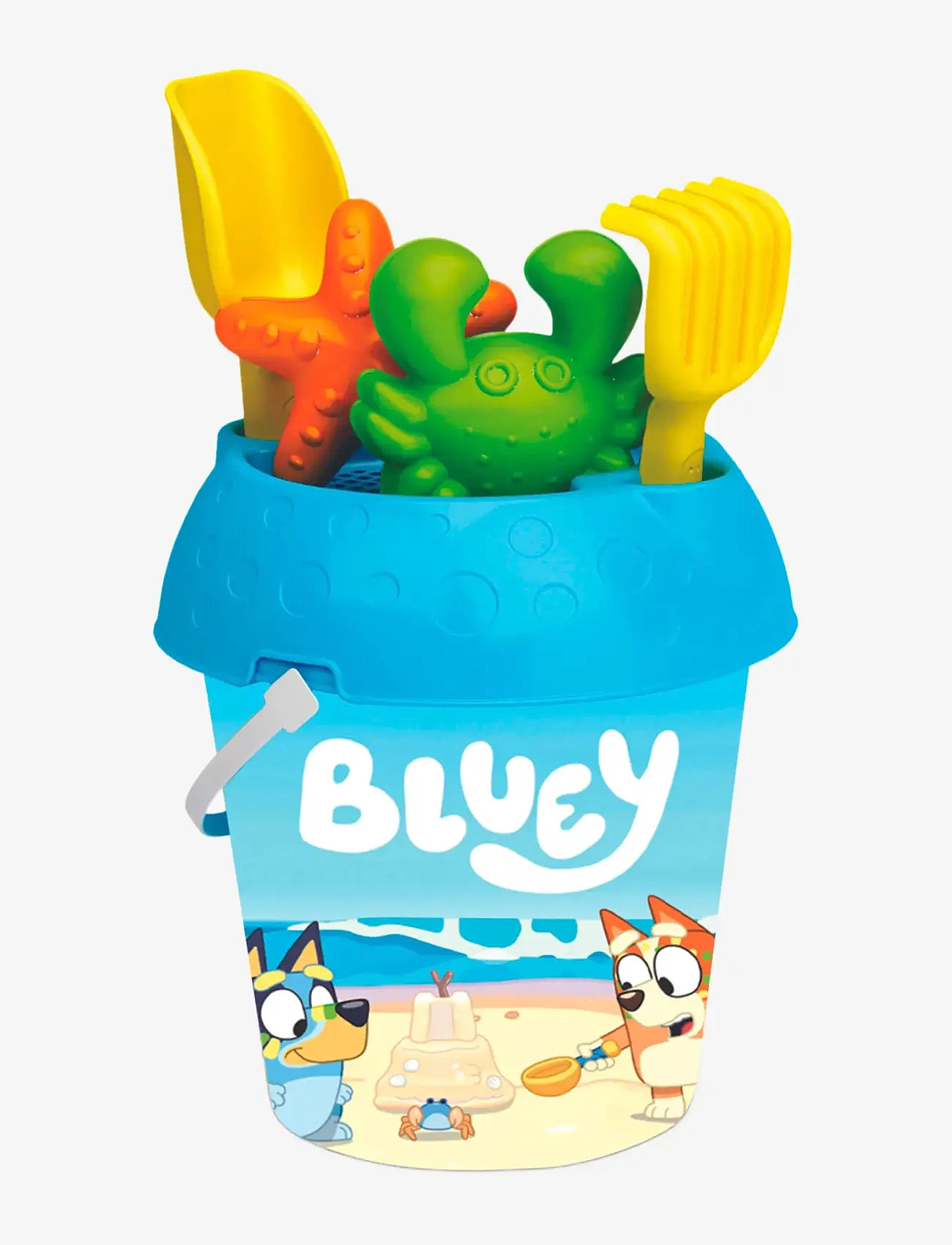 Bluey - BLUEY SANDLEKSAK HINK OCH FORM - trädgårdsredskap - multi - 0
