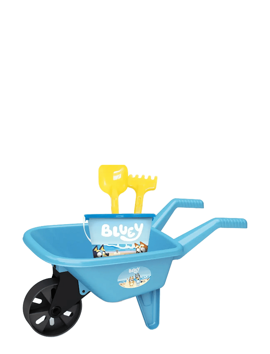 Bluey - BLUEY SANDEK LEGETØJ TRILLEBØR - sandlegetøj - multi - 0