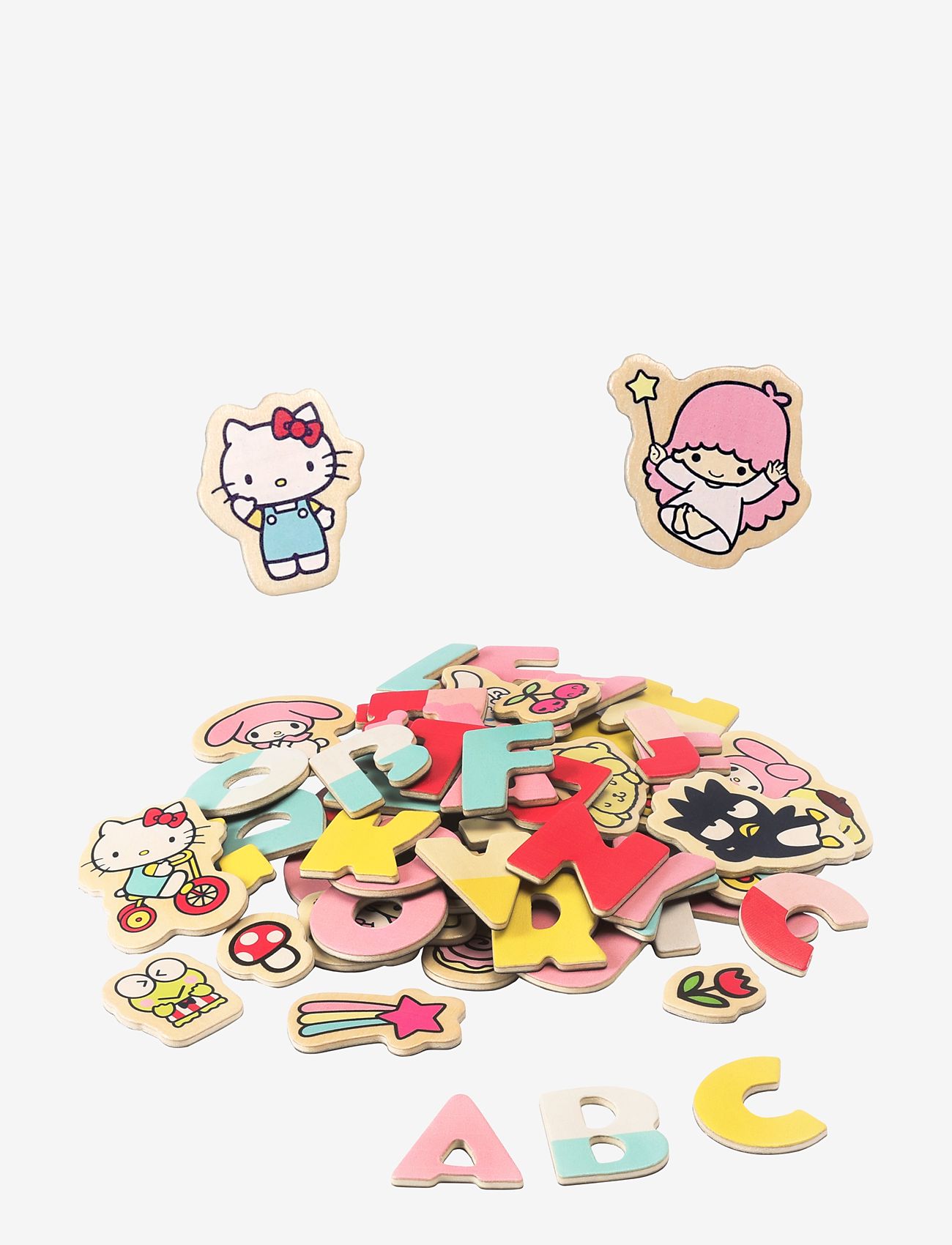 Hello Kitty - HELLO KITTY MAGNETBOKSTÄVER - pedagogiska pussel - multi - 1