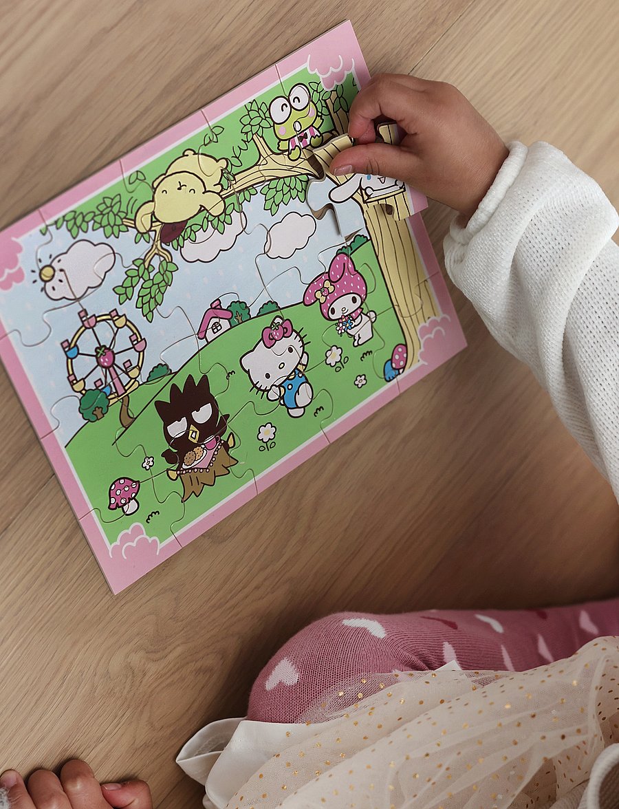 Hello Kitty - HELLO KITTY TRÄPUSSEL 20 BITAR - puslespil - multi - 2
