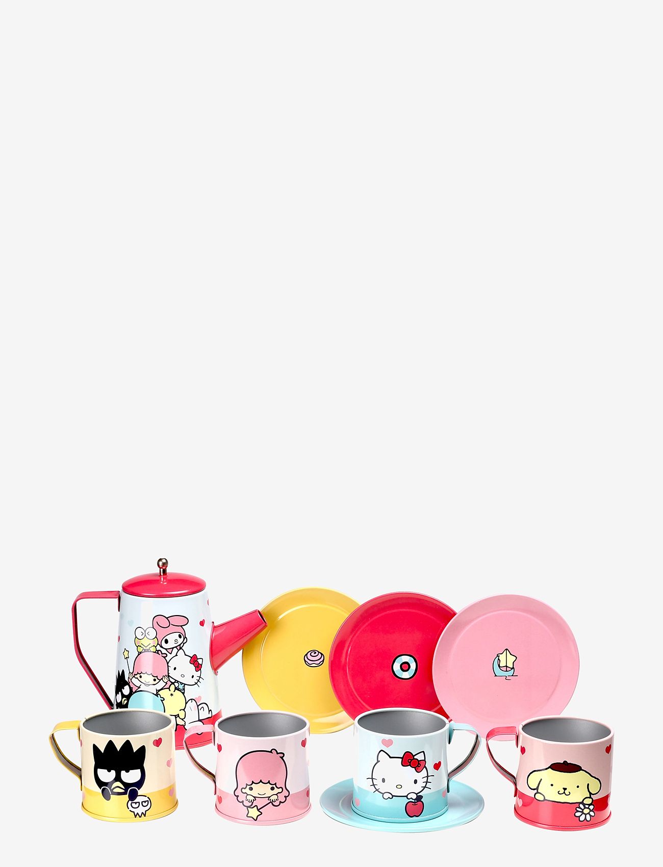 Hello Kitty - HELLO KITTY LEKSAKSSERVIS - kaffi- og tesett - multi - 1