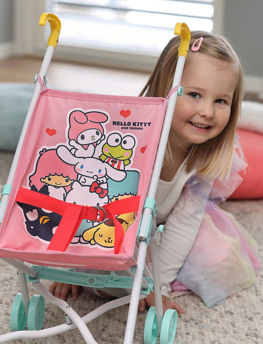 Micki Leksaker - HELLO KITTY DOCKVAGN SULKY - dukkevogner - multi - 2