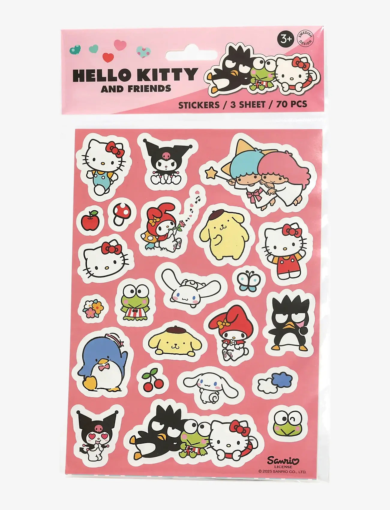 Hello Kitty - HELLO KITTY KLISTERMÄRKEN - klistermærker - multi - 1