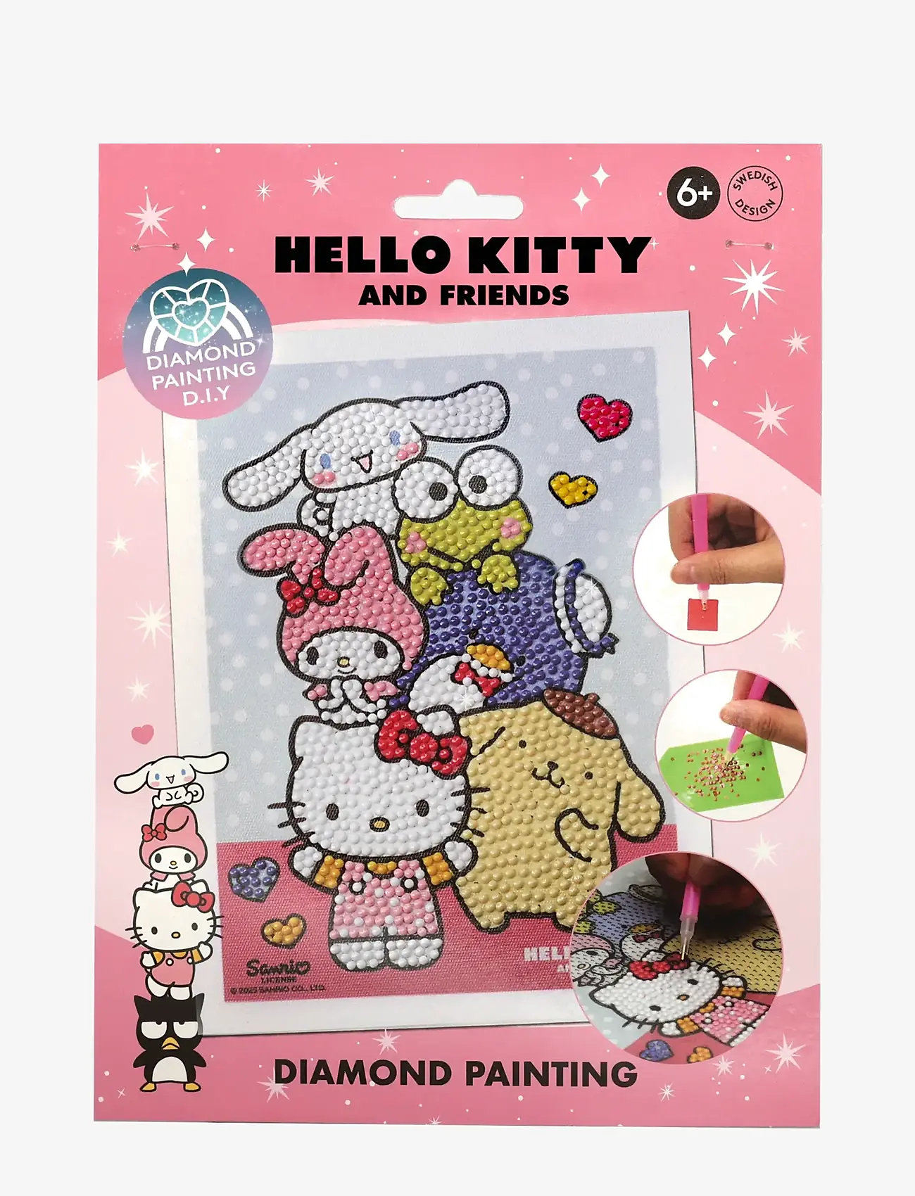 Hello Kitty - HELLO KITTY DIAMANTMÅLNING - maling - multi - 1