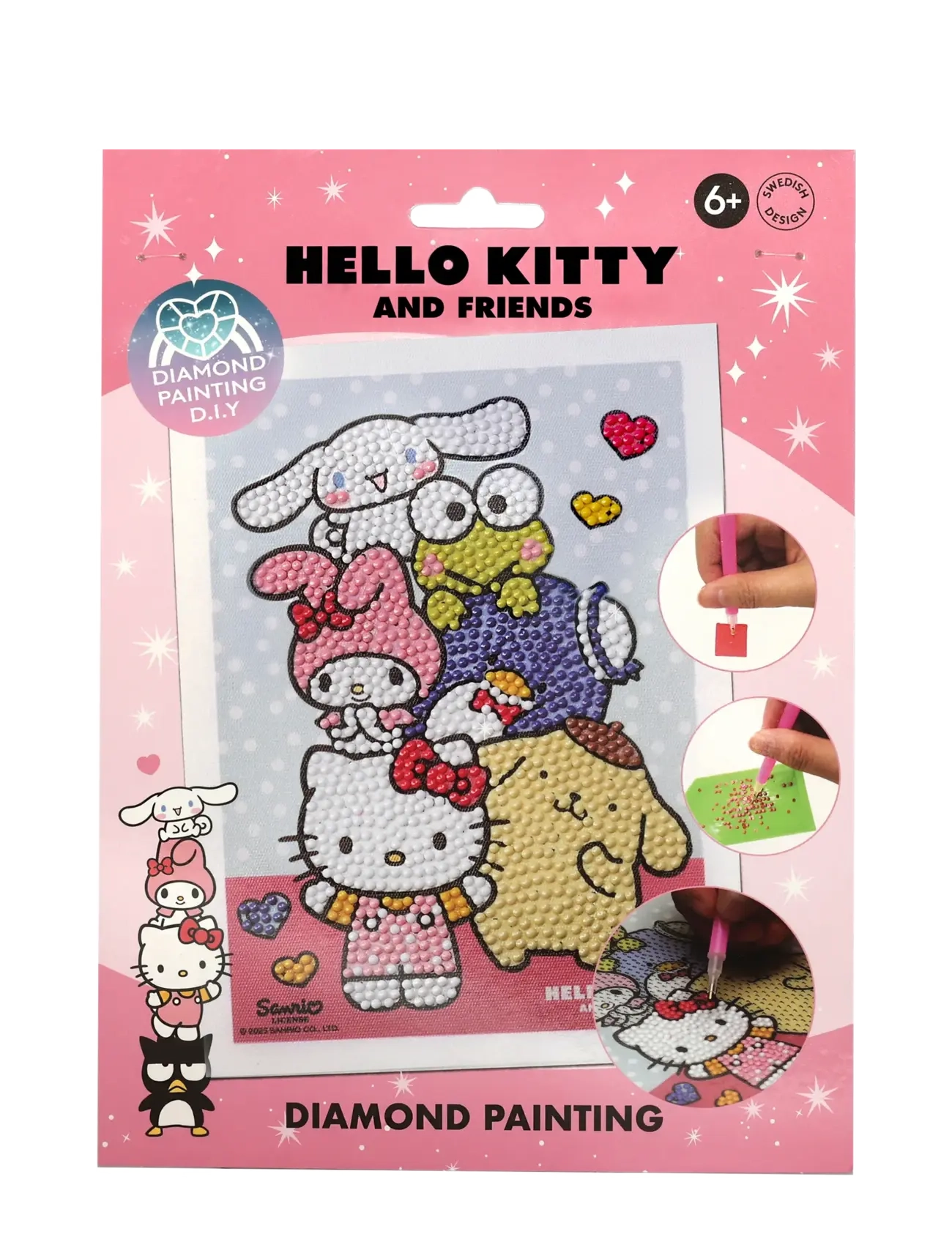 Hello Kitty HELLO KITTY DIAMANTMÅLNING - 4 for 3 - MULTI / multi