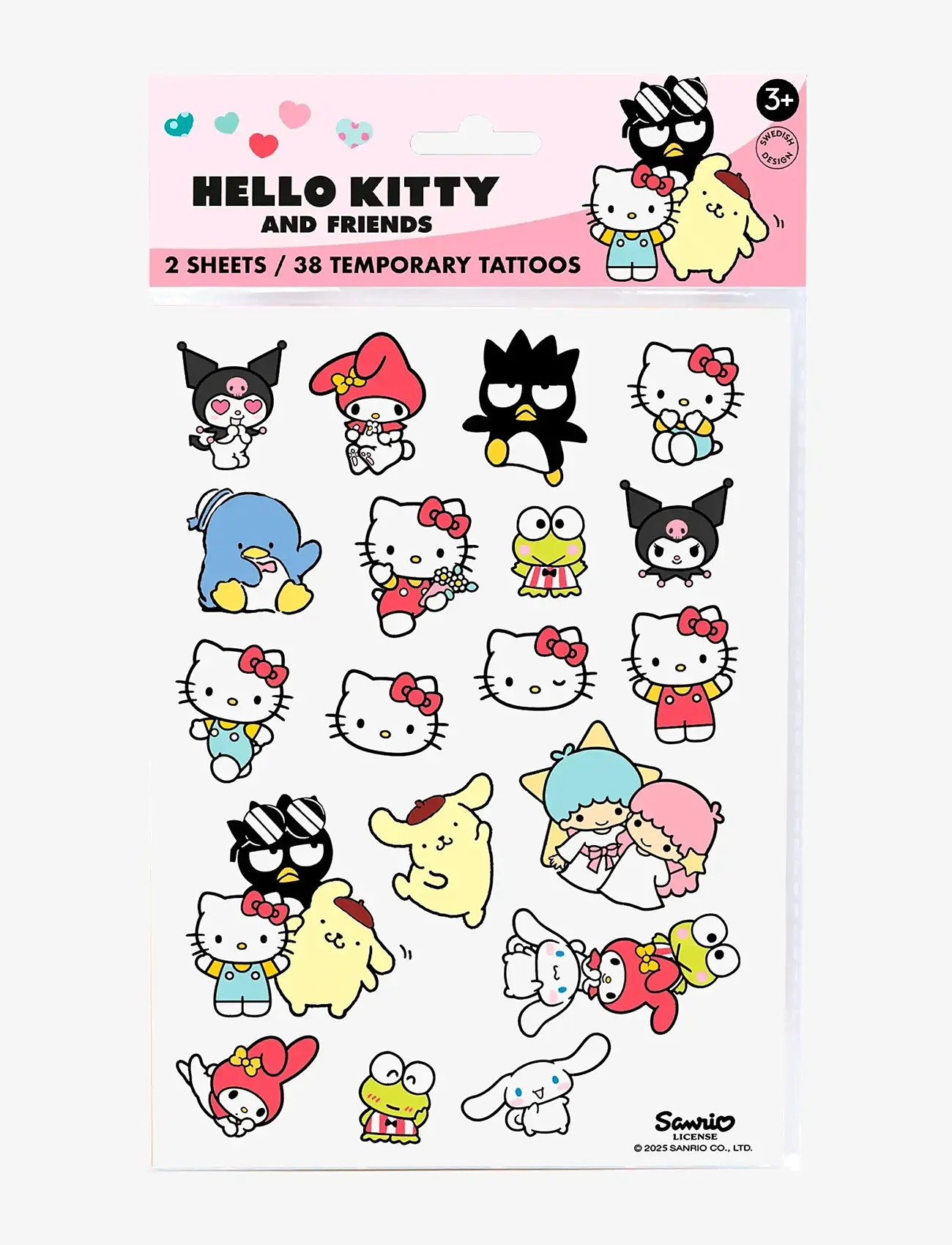 Micki Leksaker - HELLO KITTY  BARNTATUERINGAR - tattoos - multi - 1