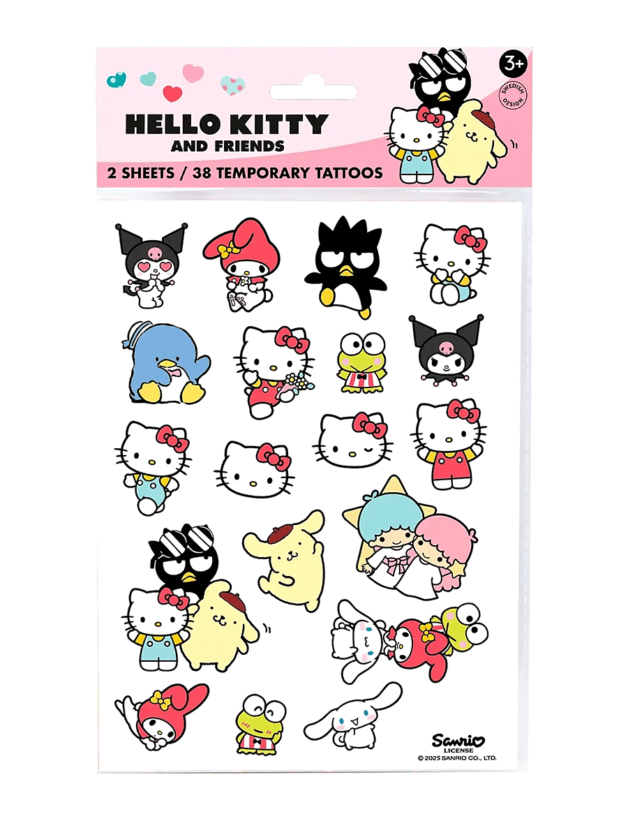Micki Leksaker - HELLO KITTY BARNTATUERINGAR - tatueringar - multi - 1