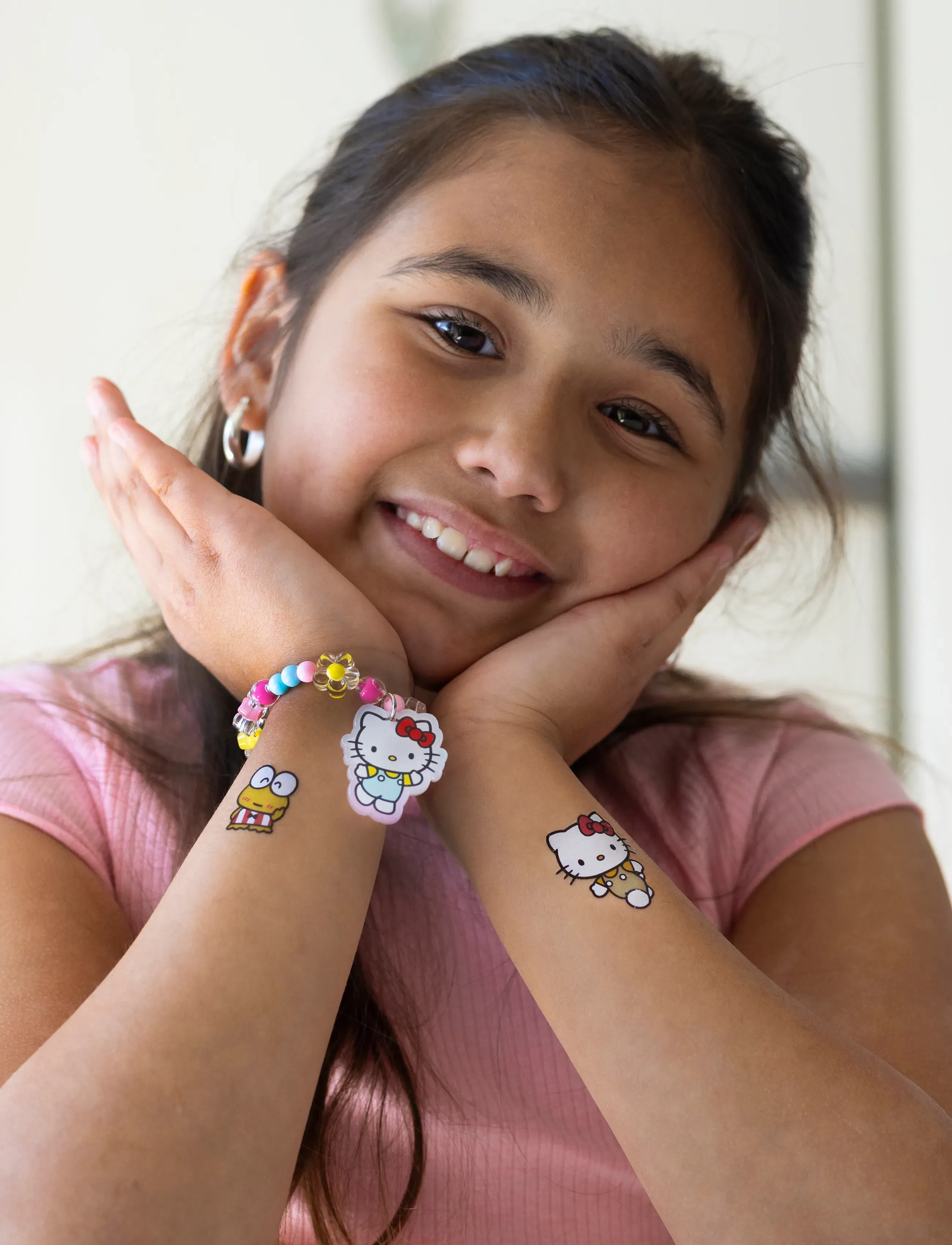 Micki Leksaker Hello Kitty Barntatueringar, One Size, Multi/patterned, Håndværk > Tatoveringer, Børn