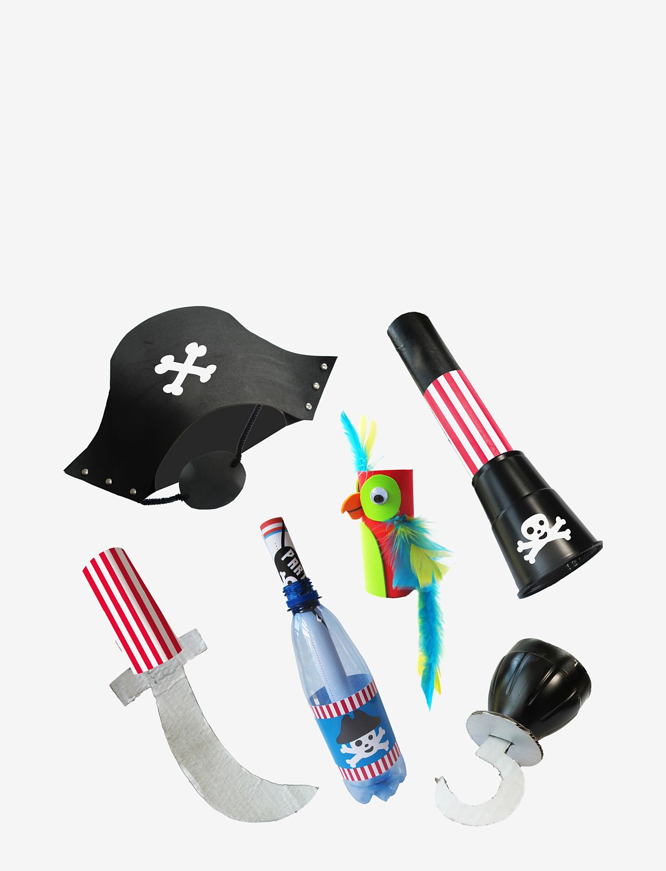 Micki Leksaker RECYCLEME, PIRATE PARTYBOX 4-P - Julegave - MULTI / multi