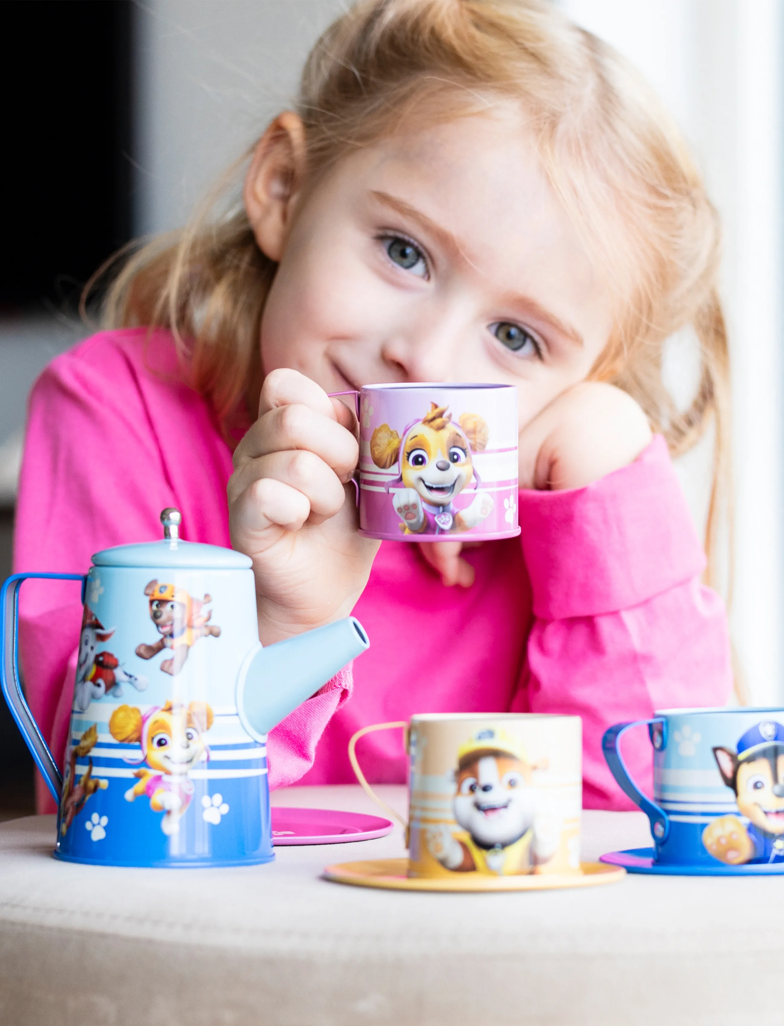 Micki Leksaker Paw Patrol Leksaksservis, Børn, Coffee & Tea Sæt, Blå, Str: ONE SIZE