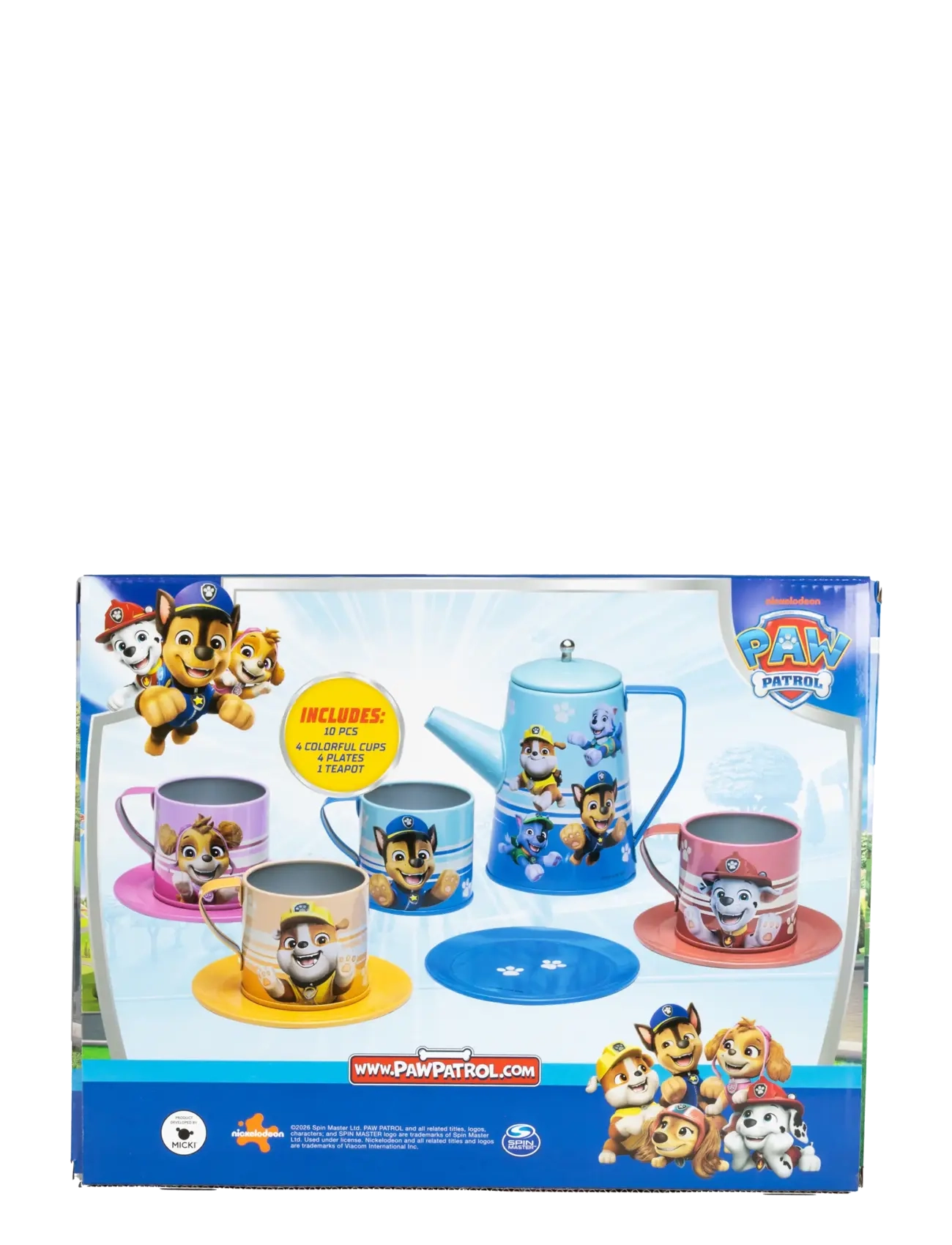 Micki Leksaker - PAW PATROL LEKSAKSSERVIS - kaffesæt & tesæt - multi - 3