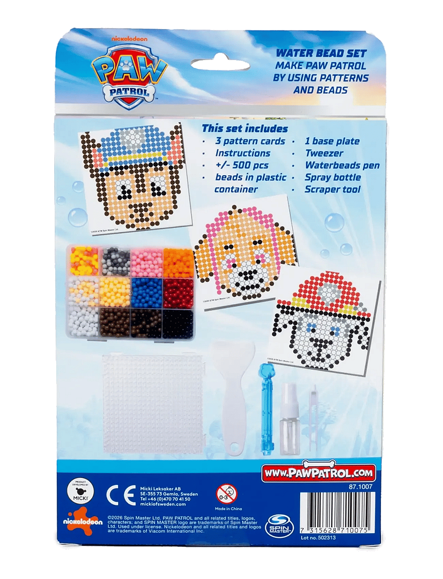Micki Leksaker - PAW PATROL VATTENPÄRLOR - pysselset - multi - 3