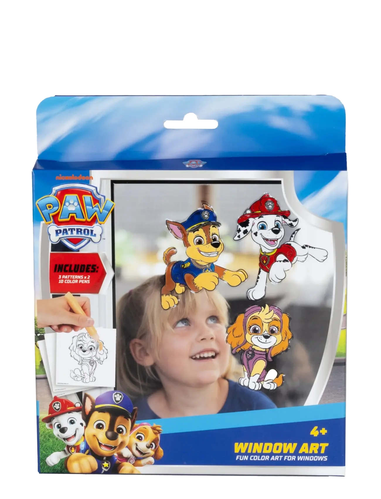 Micki Leksaker PAW PATROL FÖNSTERMÅLNING - Inomhus leksaker - MULTI / blue