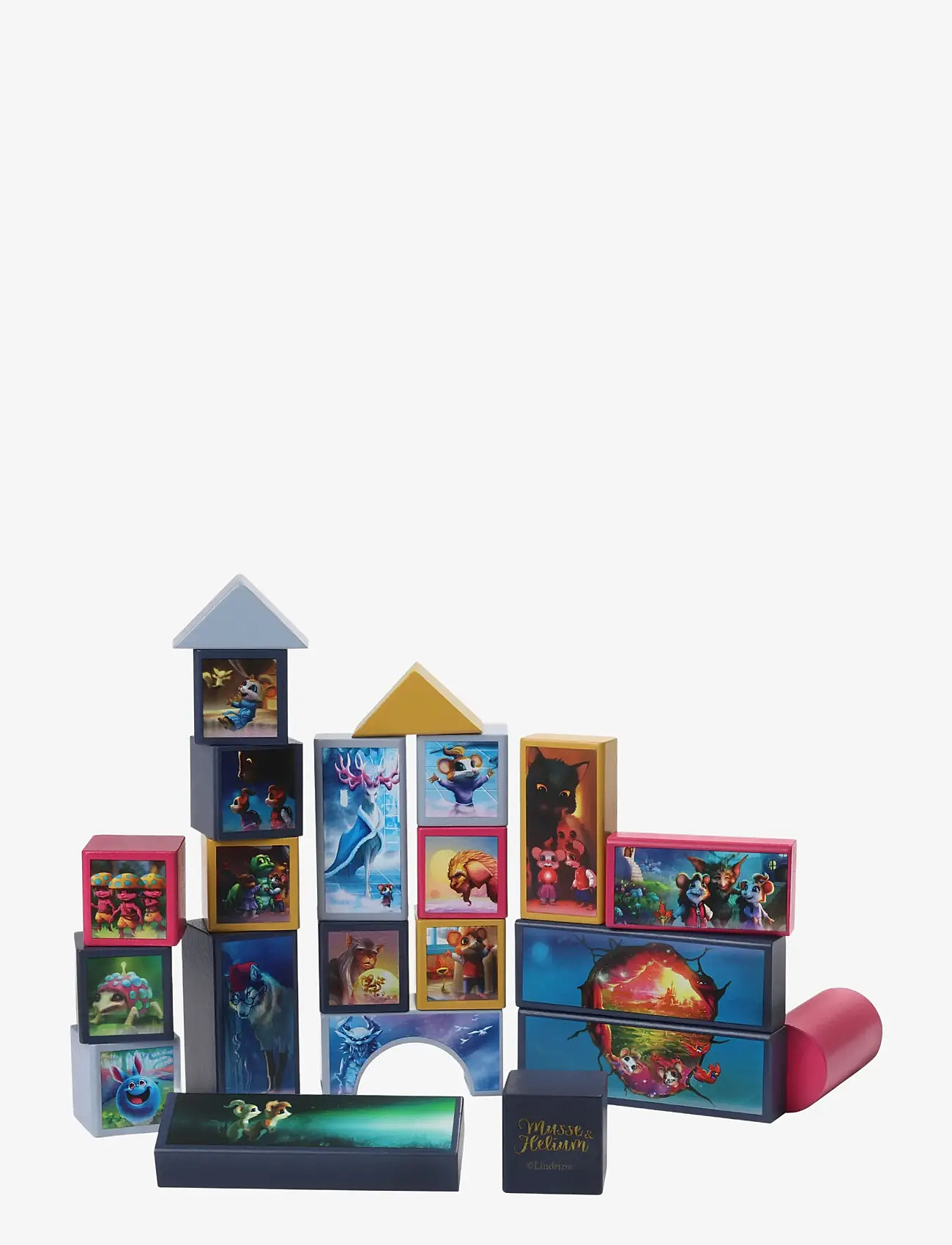 Musse & Helium - MUSSE & HELIUM BYGGKLOSSAR - building sets - multi - 1