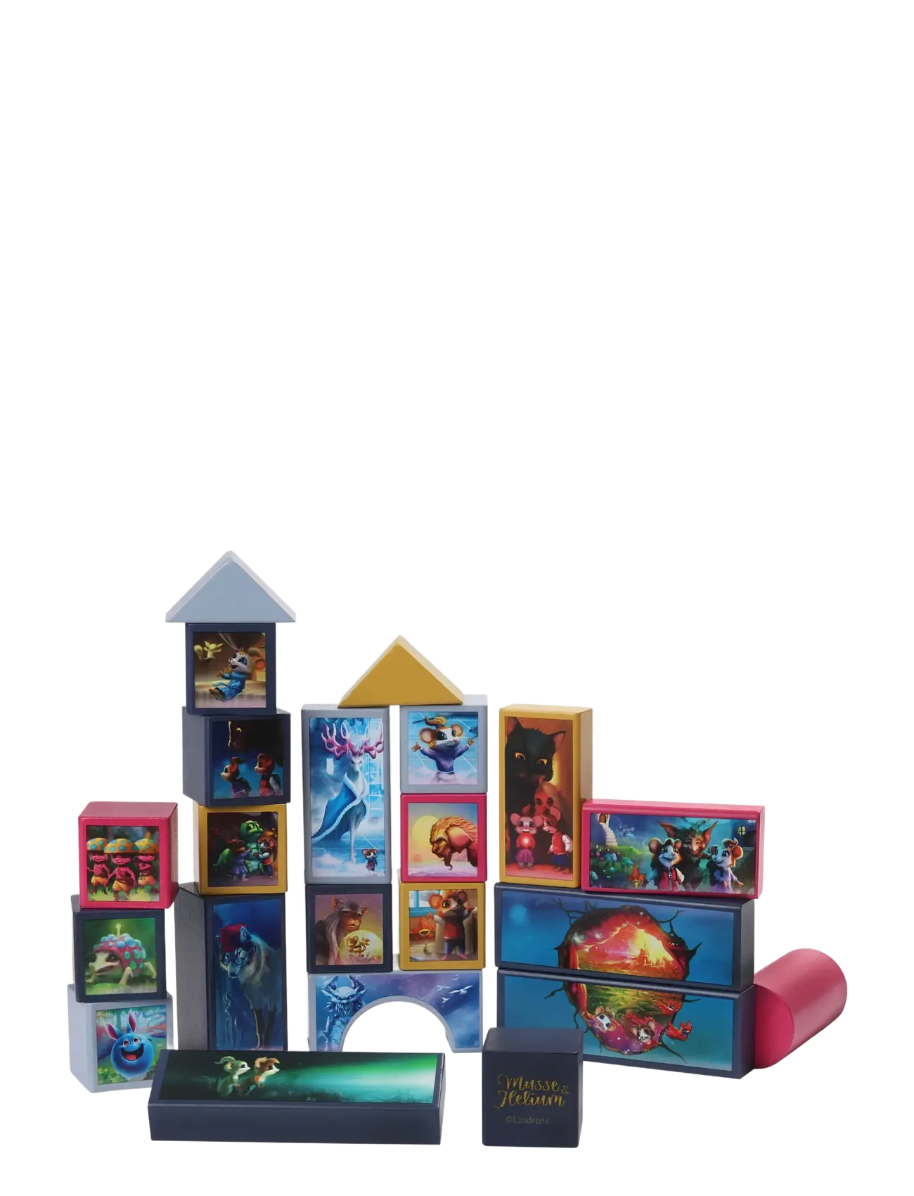 MUSSE & HELIUM BYGGKLOSSAR - MULTI