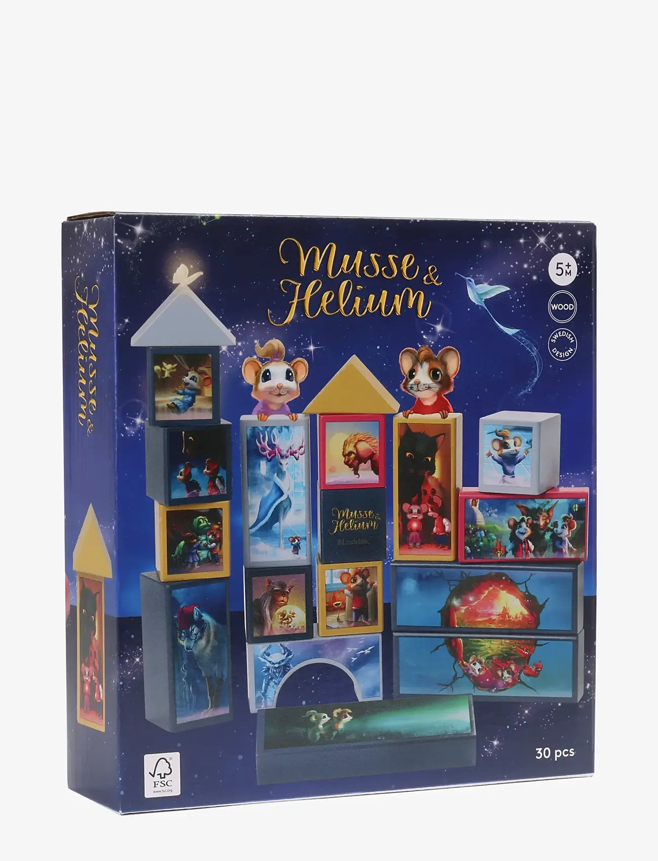 Musse & Helium - MUSSE & HELIUM BYGGKLOSSAR - building sets - multi - 2