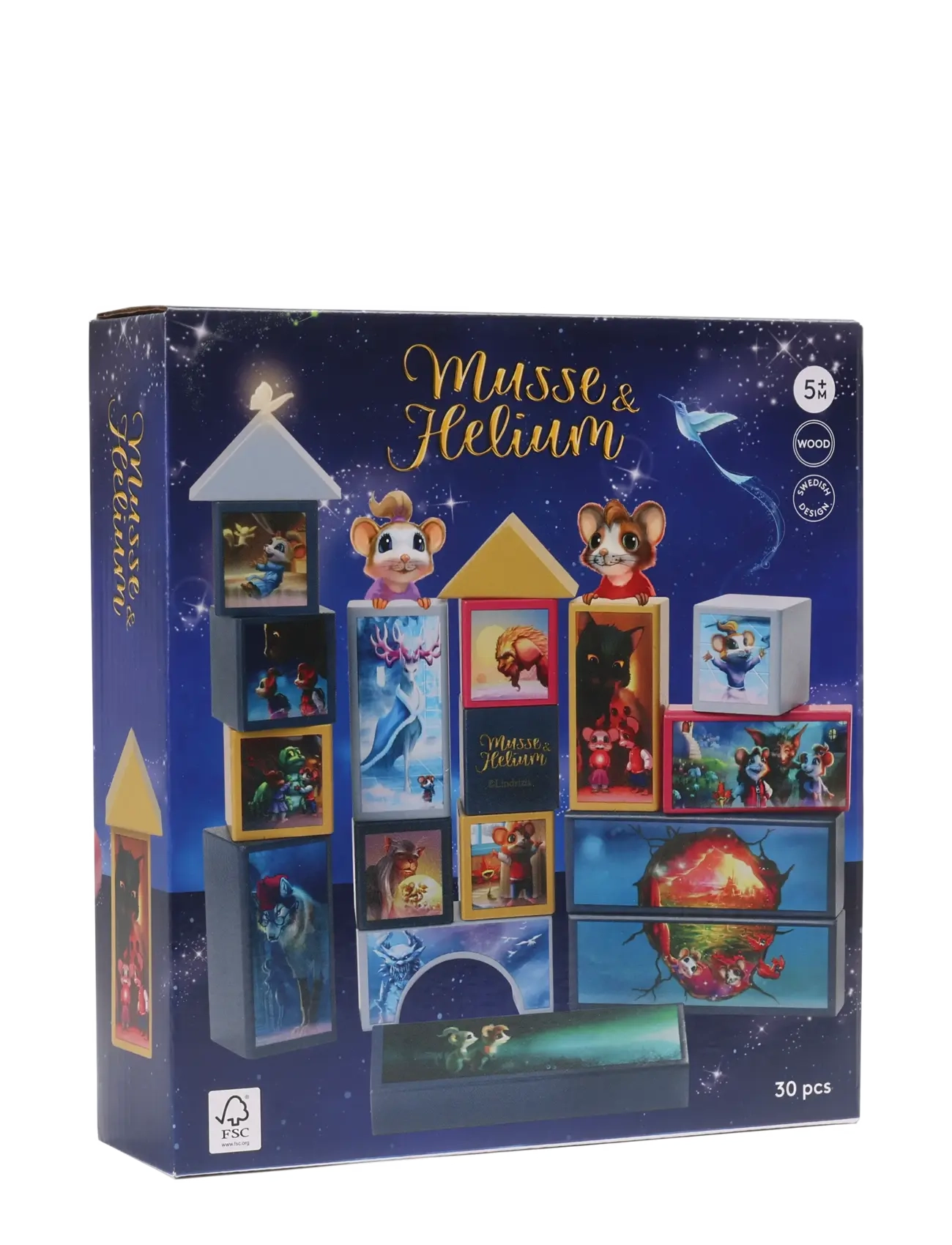 Musse & Helium - MUSSE & HELIUM BYGGKLOSSAR - byggesæt - multi - 2