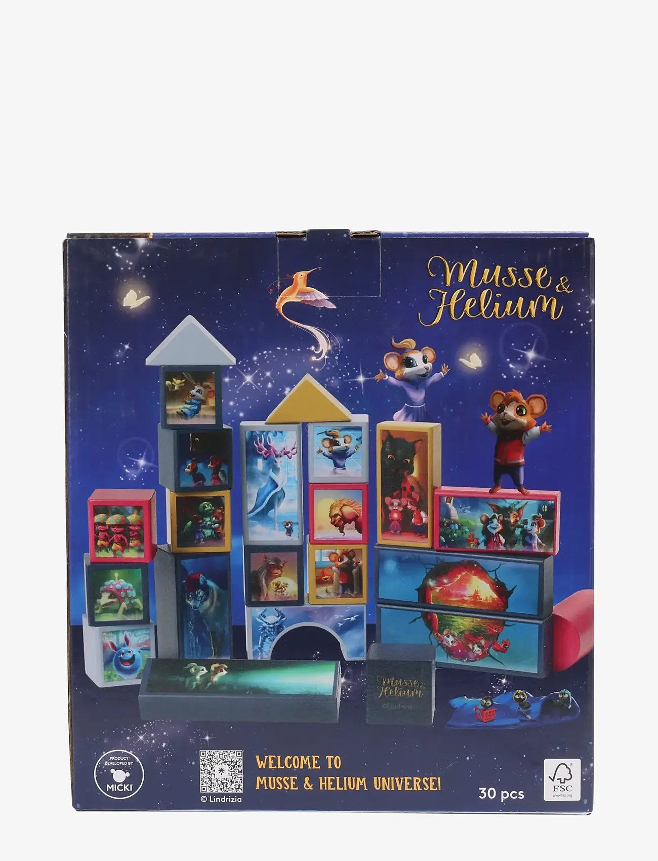 Musse & Helium - MUSSE & HELIUM BYGGKLOSSAR - building sets - multi - 3
