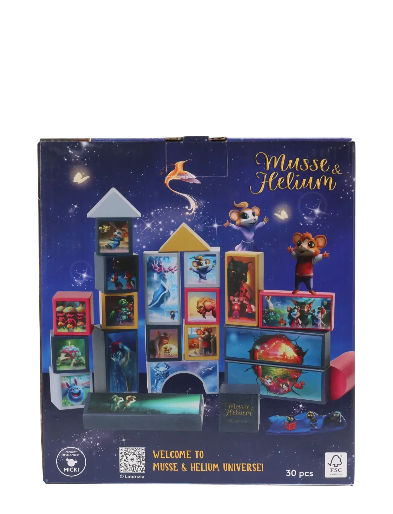 Musse & Helium - MUSSE & HELIUM BYGGKLOSSAR - byggesæt - multi - 3