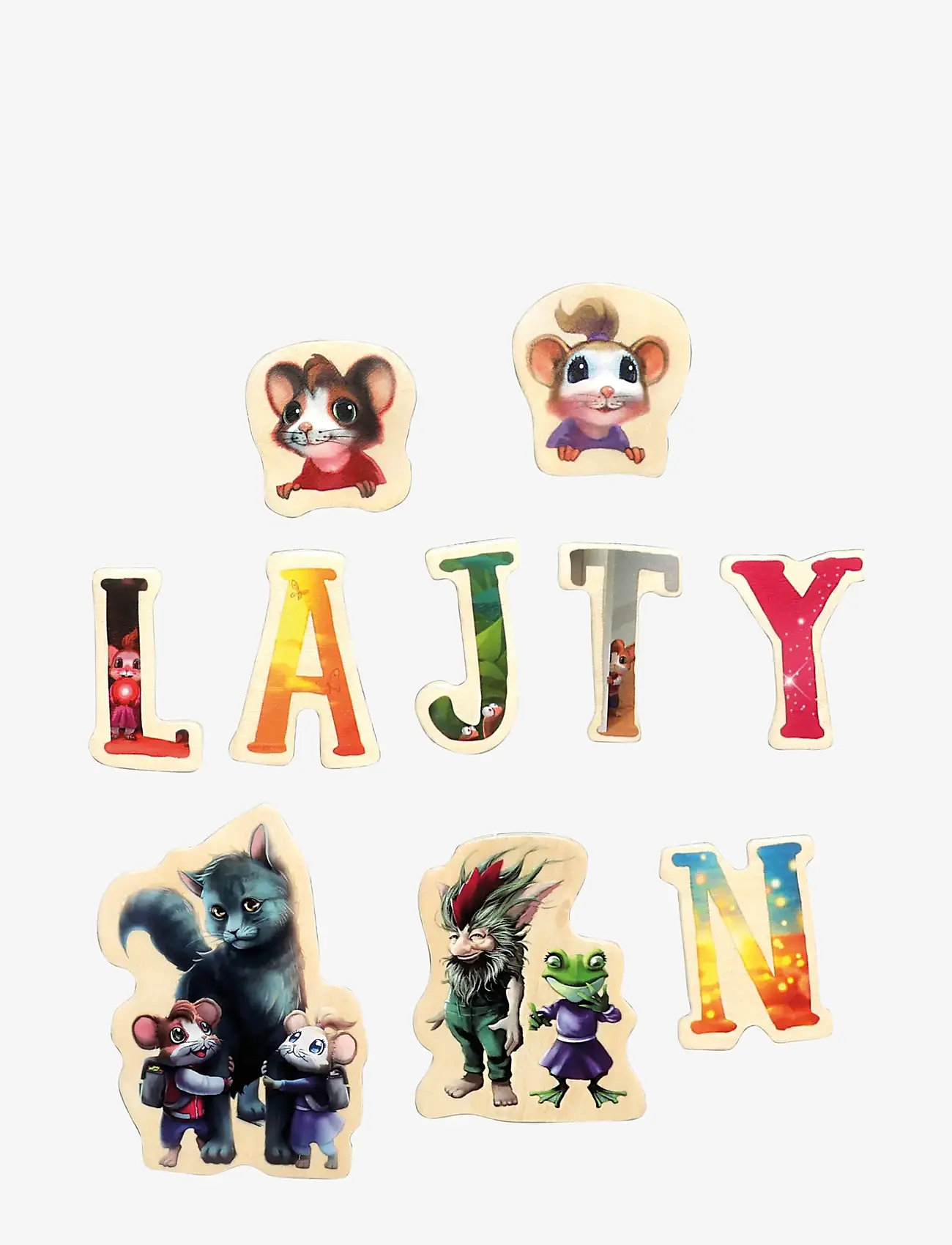 Musse & Helium - MUSSE & HELIUM MAGNETBOKSTÄVER - drawing & crafts - multi - 1