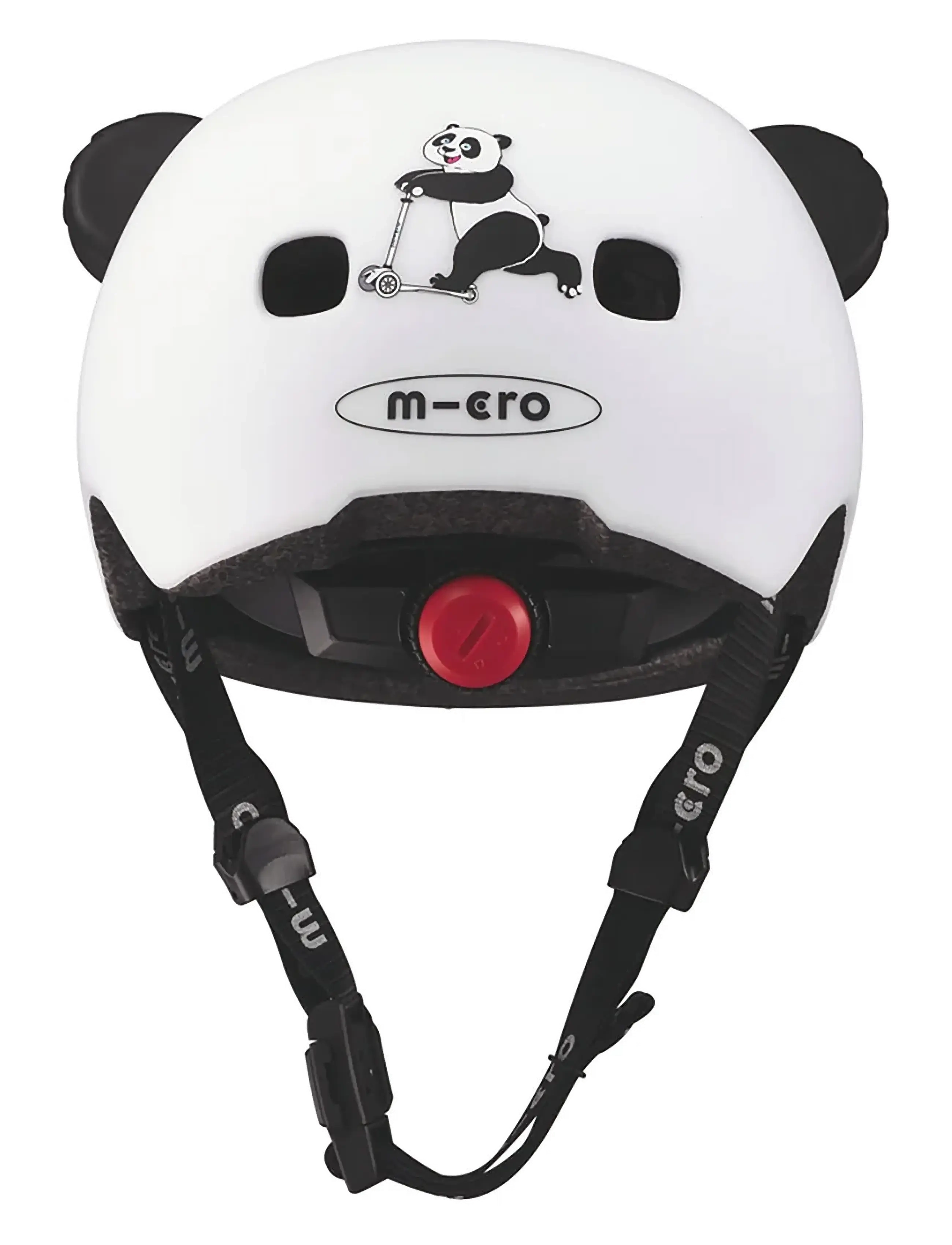 Micro - Micro - Helmet - 3D Panda XS - hjälmar och skydd - black & white - 4