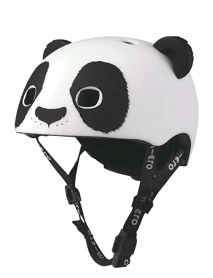 Micro - Micro - Helmet - 3D Panda S - hjälmar och skydd - black & white - 1