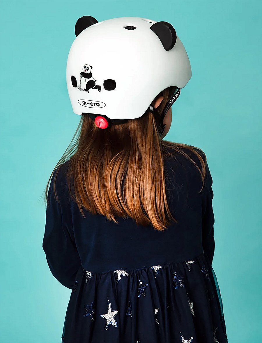Micro - Micro - Helmet - 3D Panda S - hjälmar och skydd - black & white - 0