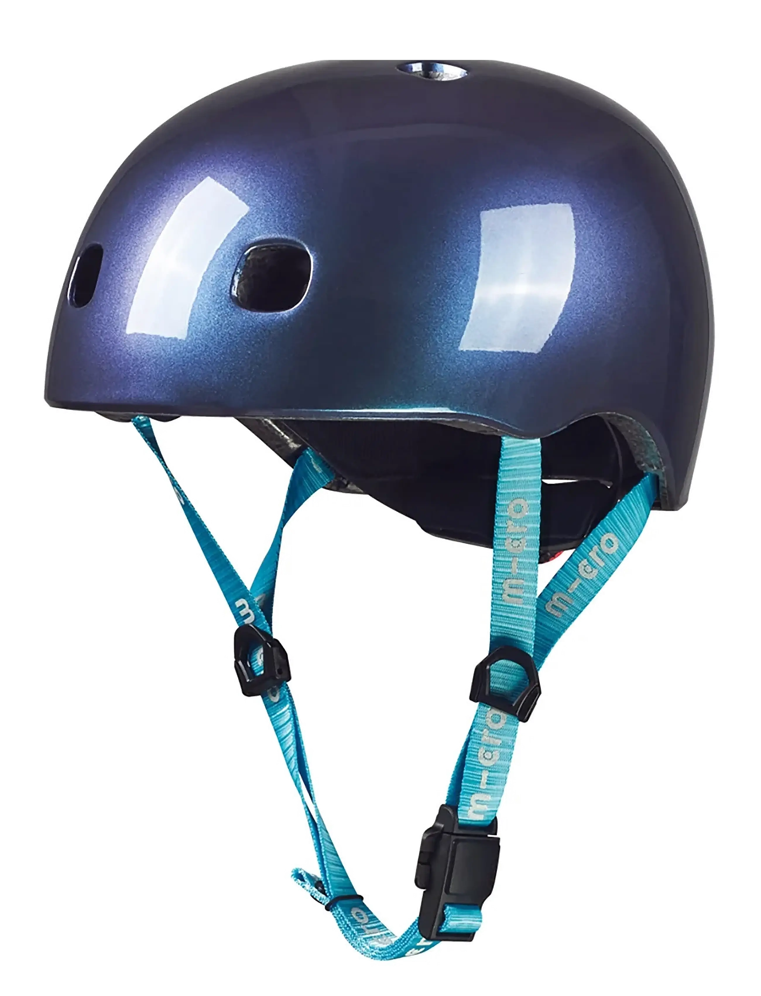 Micro Micro - Hjelm - Neochrome Blue S, S, Navy, Outdoor Legetøj > Helmets & Protection, Børn