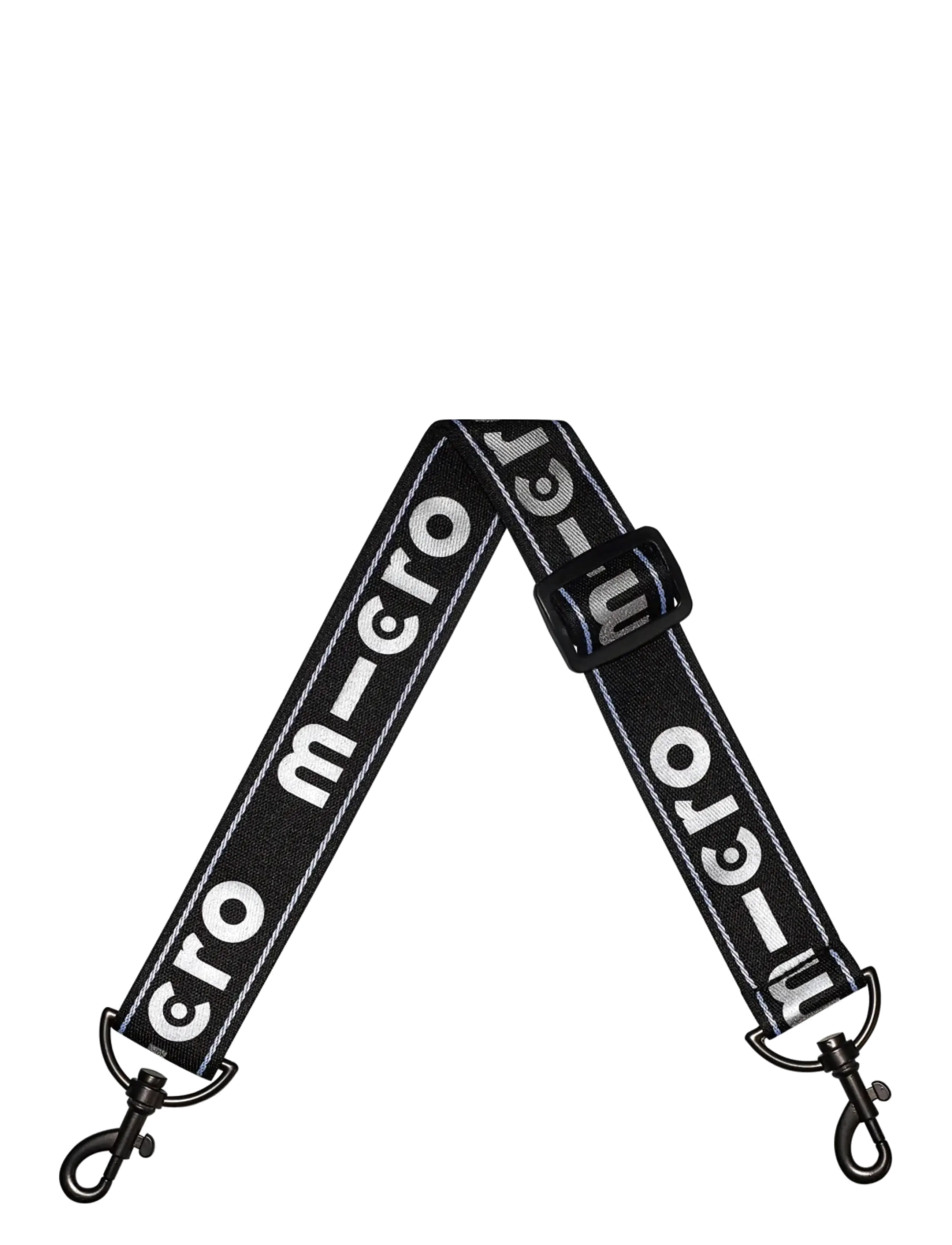 Micro Micro - Bærerem - Black Reflective - Legetøj - BLACK / black