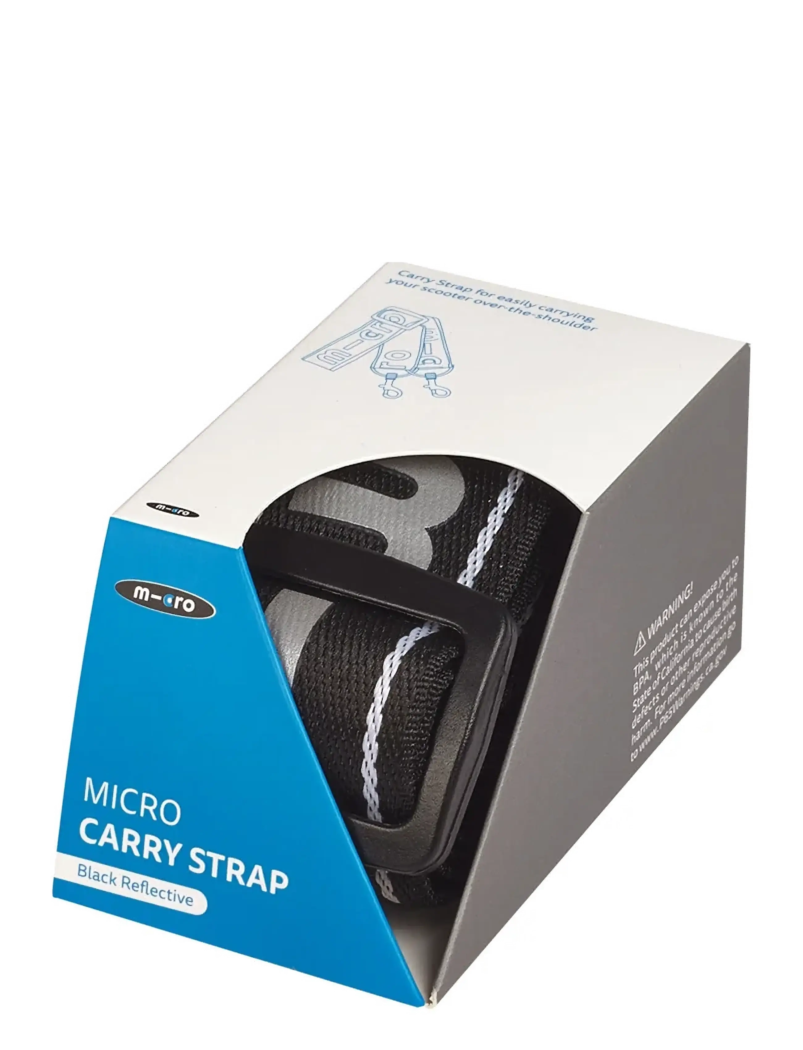 Micro - Micro - Carry Strap - Black Reflective - sparkcyklar - black - 2