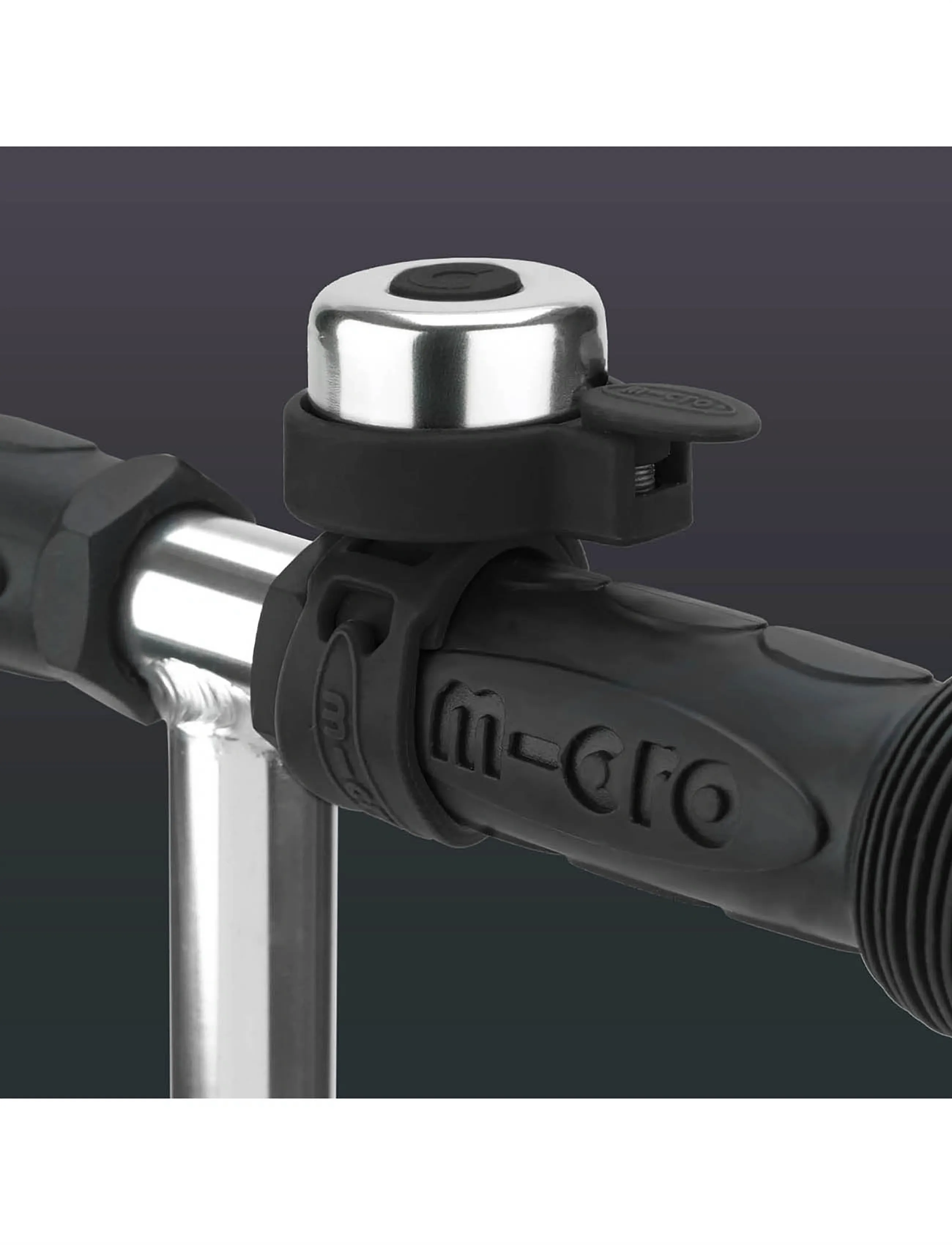 Micro - Bell Black, Børn, Kick Bikes, Sort, Str: ONE SIZE