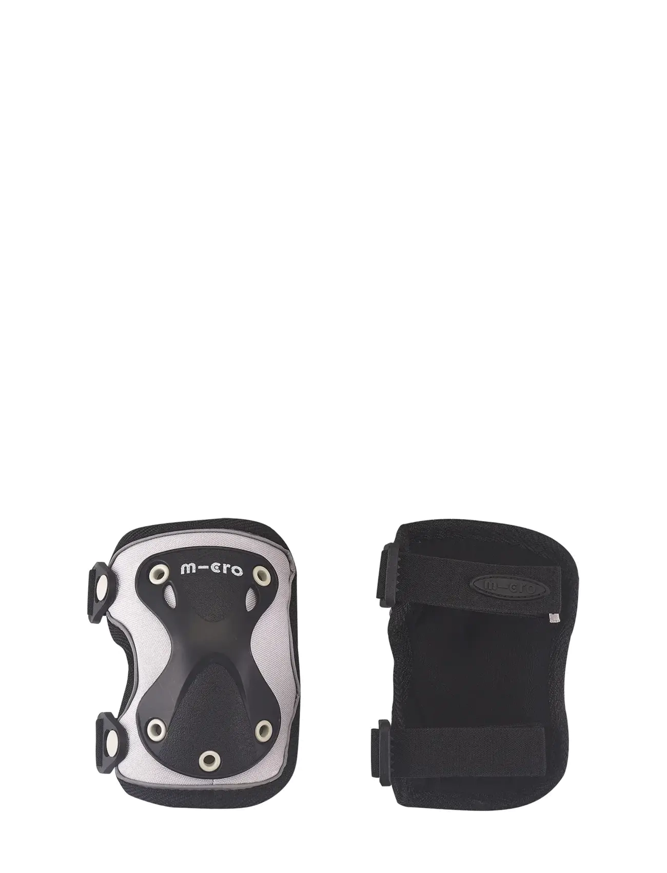 Micro Micro - Knæ- og Albuebeskyttere - Reflective Black M - Legetøj - REFLECTIVE BLACK / multi