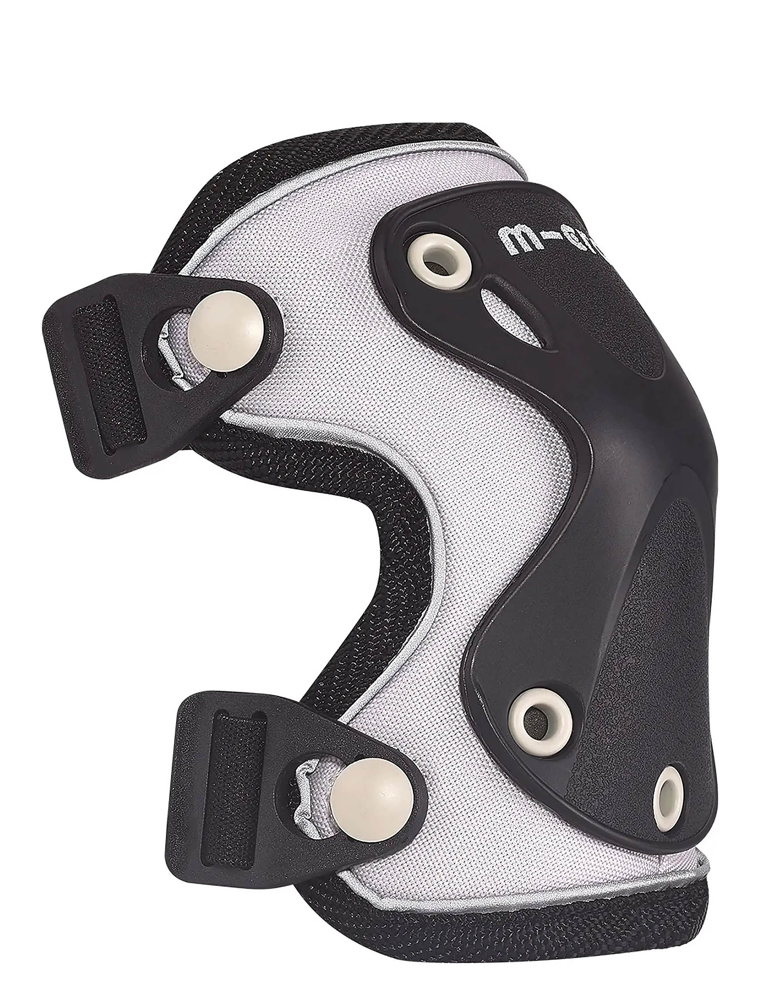 Micro - Micro - Knee and Elbow Protective Pads - Reflective Black M - hjälmar och skydd - reflective black - 2