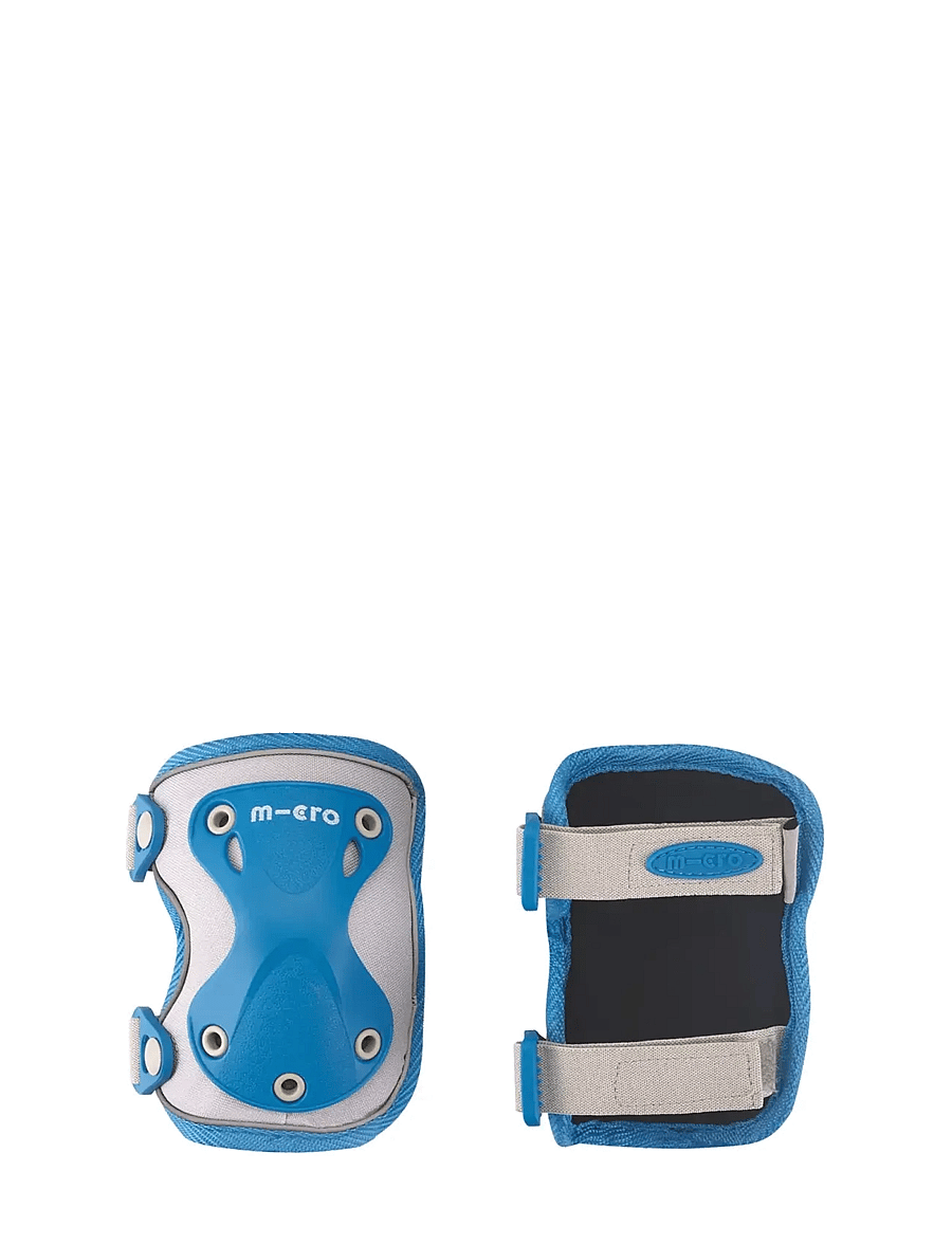 Micro - Micro - Knee and Elbow Protective Pads - Reflective Blue S - hjälmar och skydd - reflective blue - 1