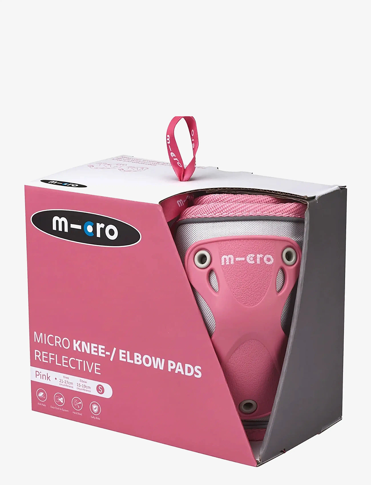 Micro - Micro - Knæ- og Albuebeskyttere - Reflective Pink S - hjelme & beskyttelse - reflective pink - 4