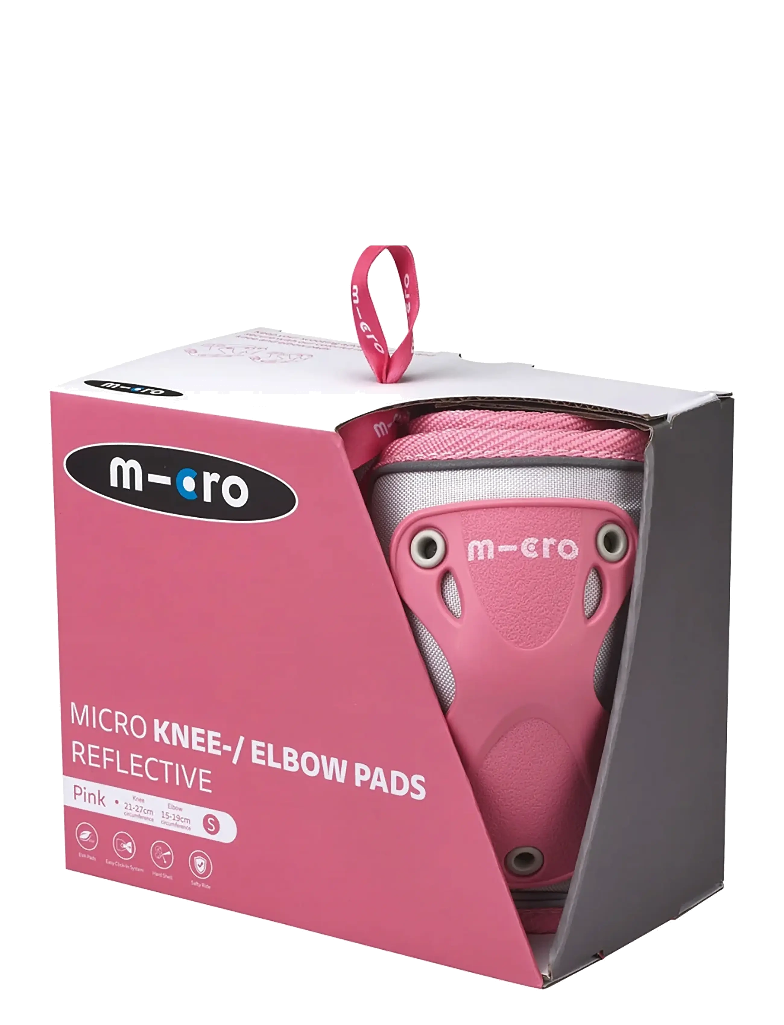 Micro - Micro - Knæ- og Albuebeskyttere - Reflective Pink S - hjelme & beskyttelse - reflective pink - 4