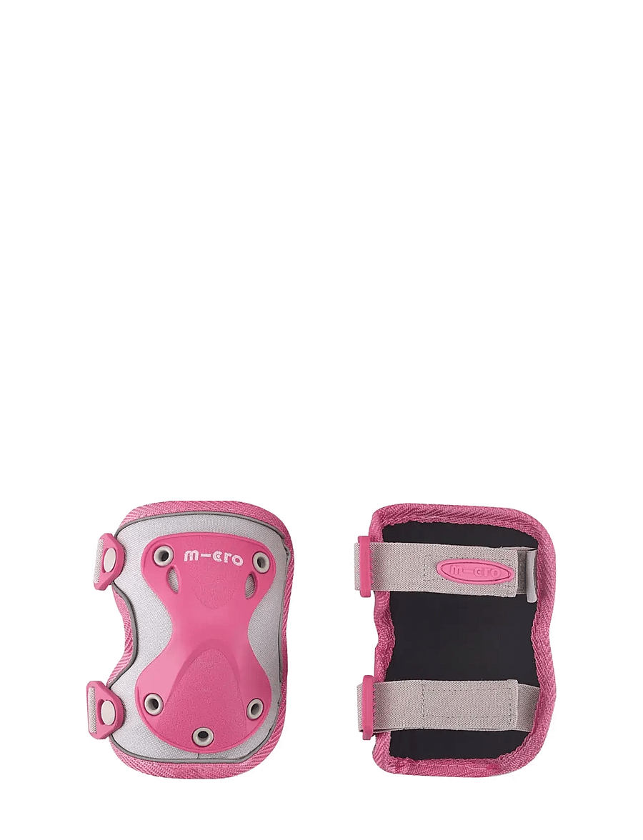 Micro - Micro - Knee and Elbow Protective Pads - Reflective Pink M - hjälmar och skydd - reflective pink - 1