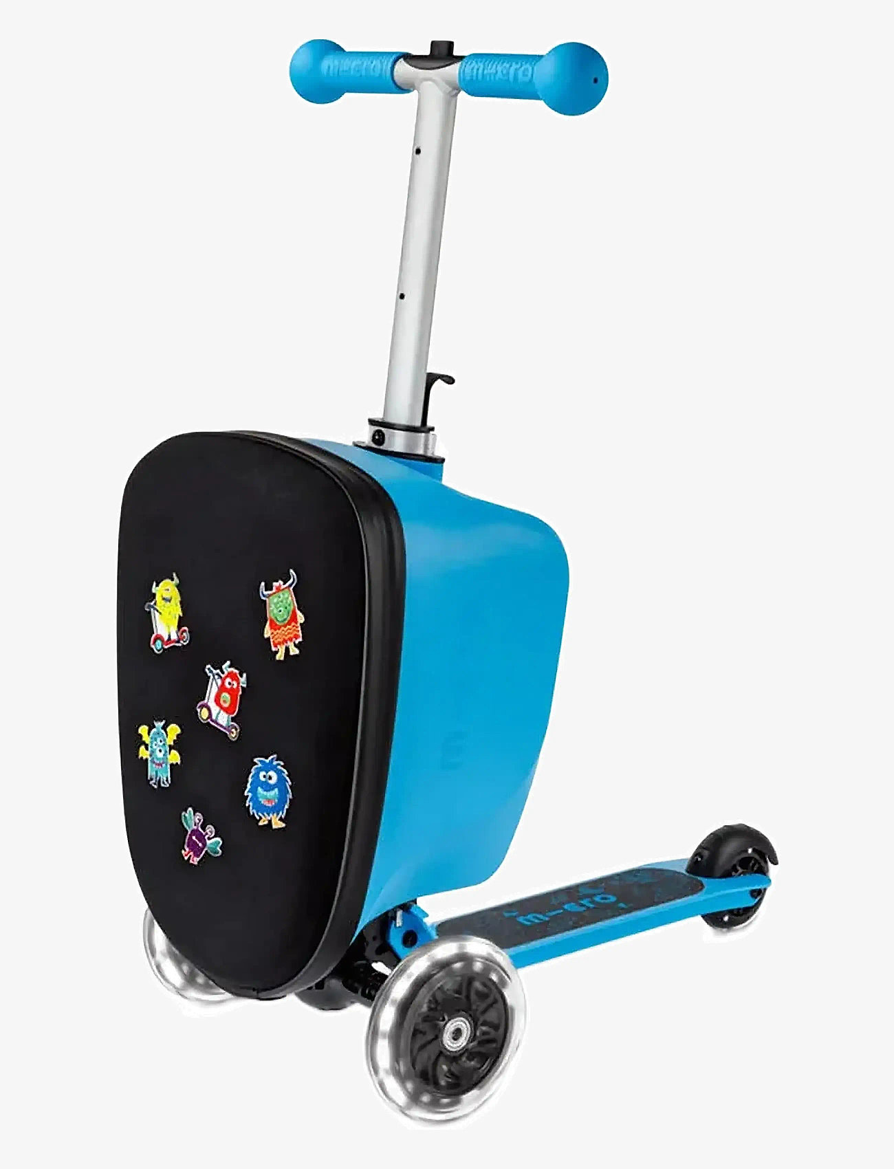 Micro - Micro - Luggage Junior Velcro - Blue - rejsetasker til børn - blue - 0