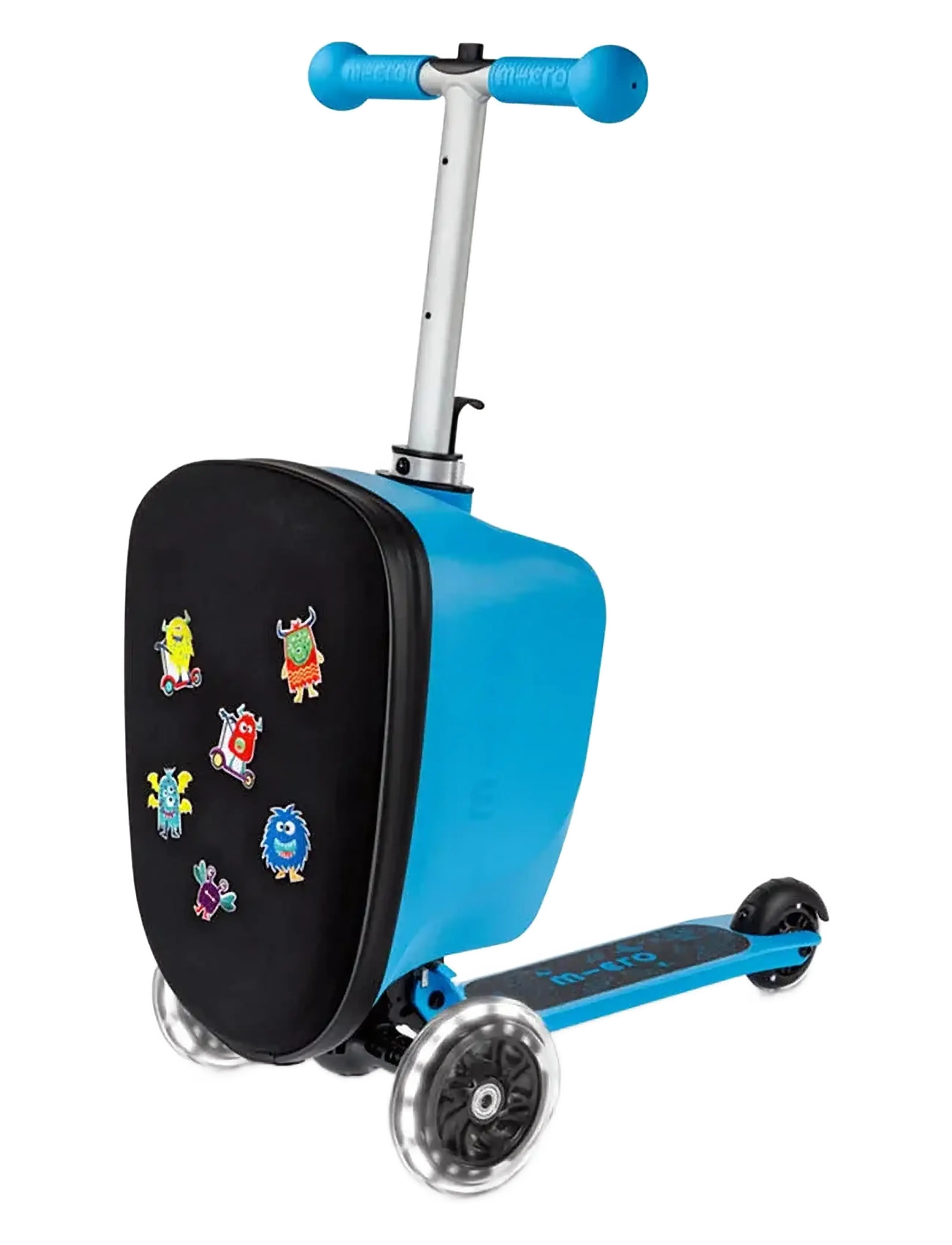Micro Micro - Luggage Junior Velcro - Blue - Leksaker - BLUE / blue